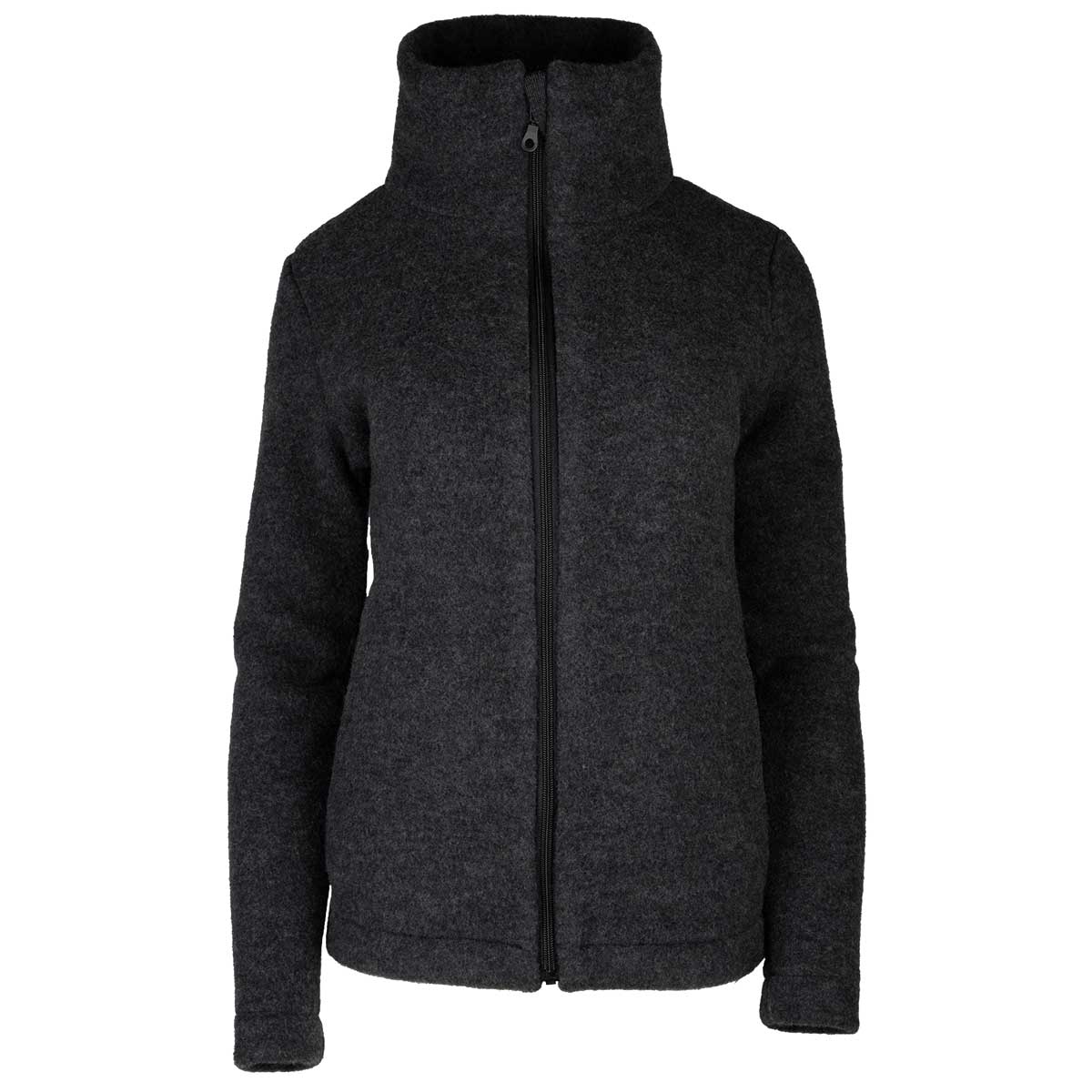 Damen Schurwolle Fleece Jacke kbT-Merino