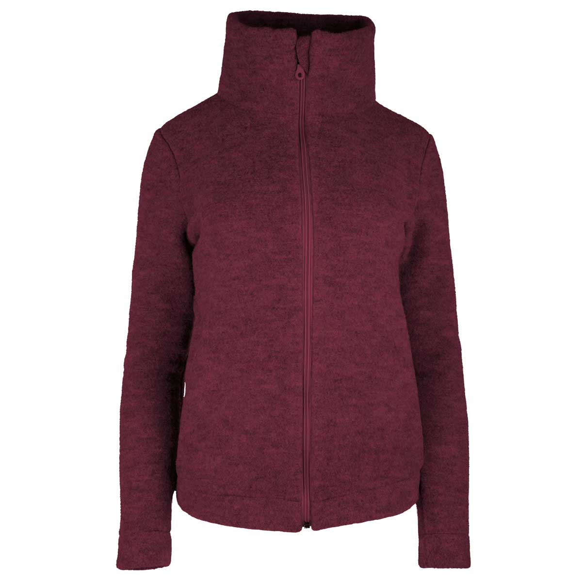 Damen Schurwolle Fleece Jacke kbT-Merino