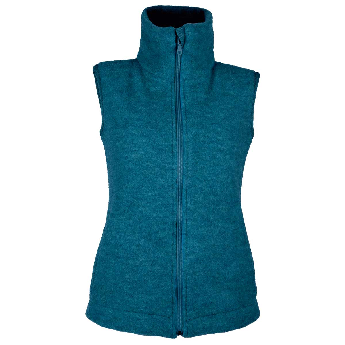 Damen Schurwolle Fleece Weste kbT-Merino