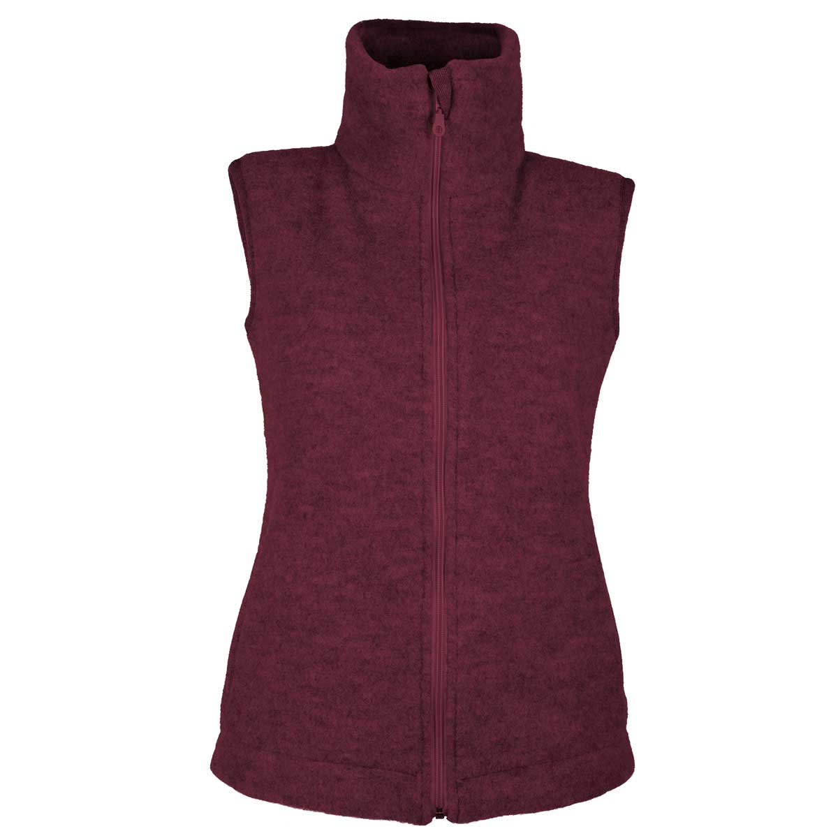 Damen Schurwolle Fleece Weste kbT-Merino