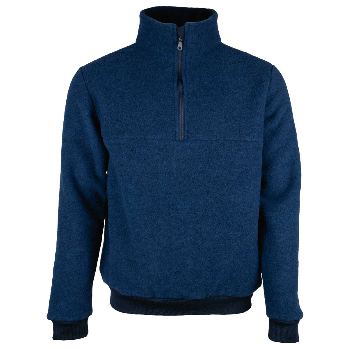 Herren Schurwolle Fleece Troyer kbT-Merino