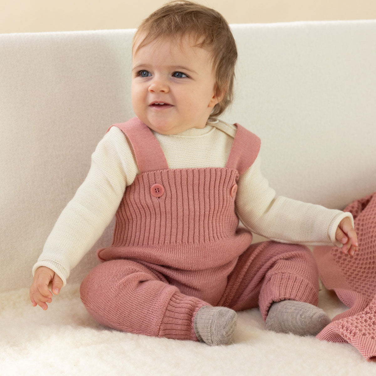 Disana Baby Pullover kbT Merinowolle