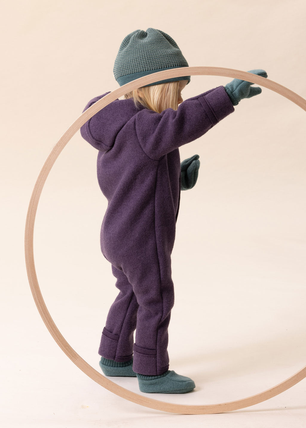 Disana Baby Walk Overall Schurwolle kbT-Merinowolle