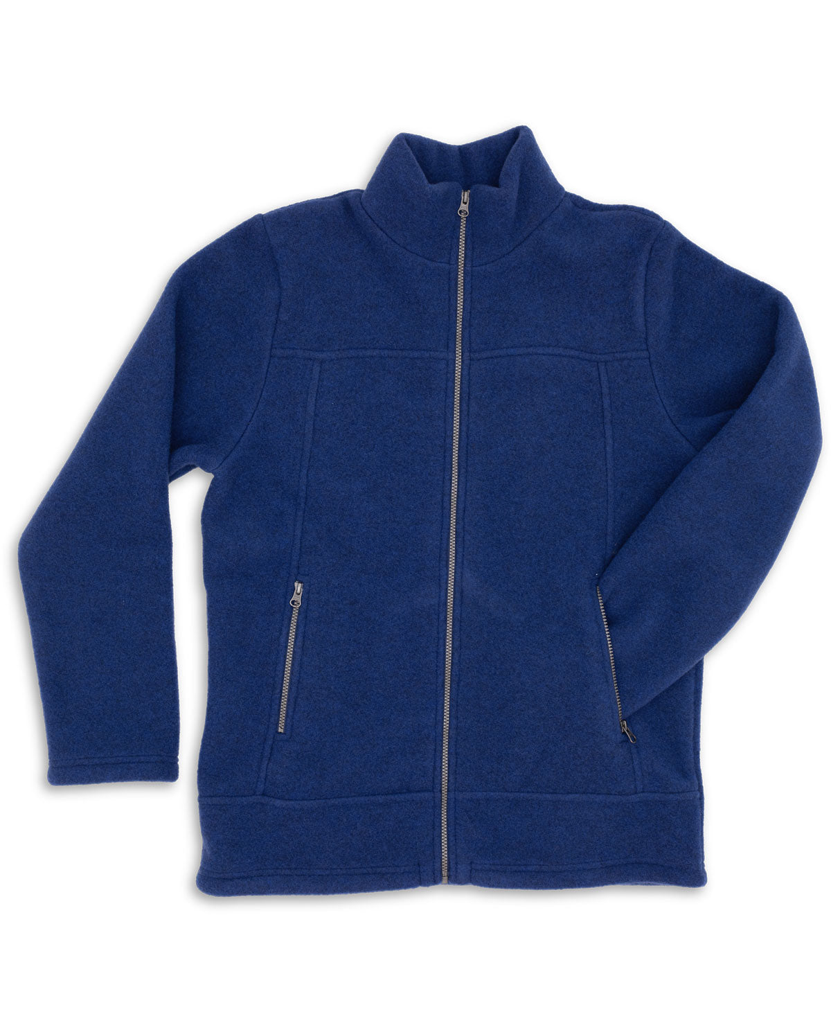 Engel Herren Fleece-Jacke mit Reißverschluss kbT Schurwolle