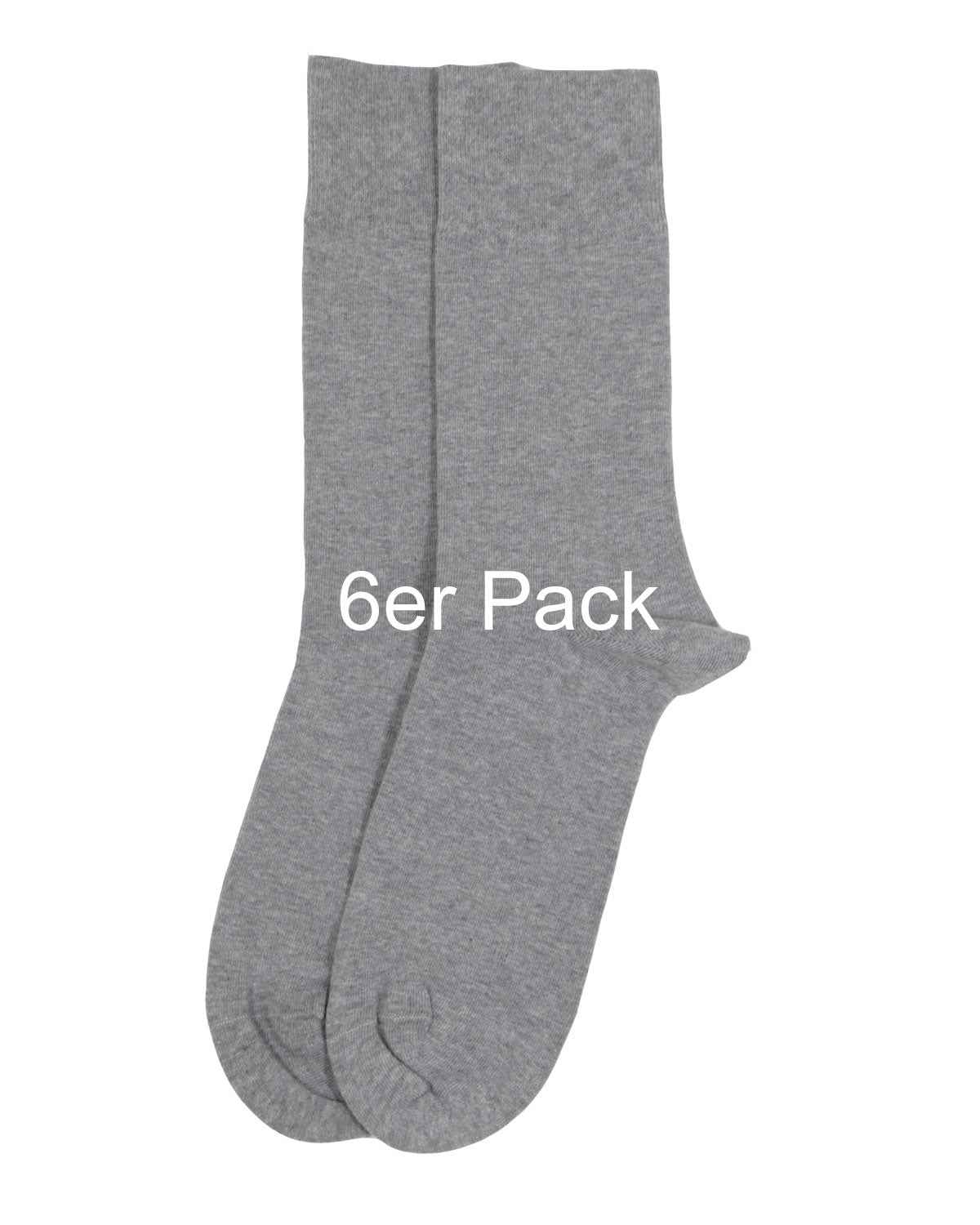Albero Natur Socken mit breitem Bund Bio Baumwolle Elasthan