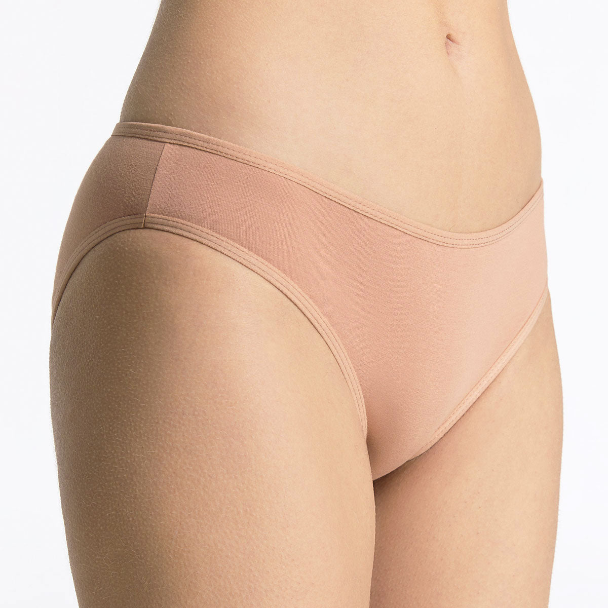 Albero Natur klassischer Damenslip Bio Baumwolle Elasthan