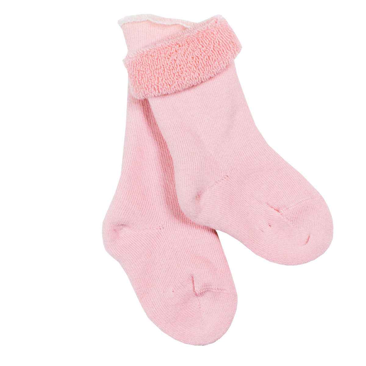 Grödo Baby-Baumwollsocke Vollfrottee mit Umschlag Uni