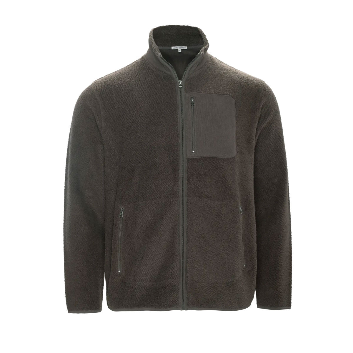 Herren Fleece-Jacke Bio-Baumwolle