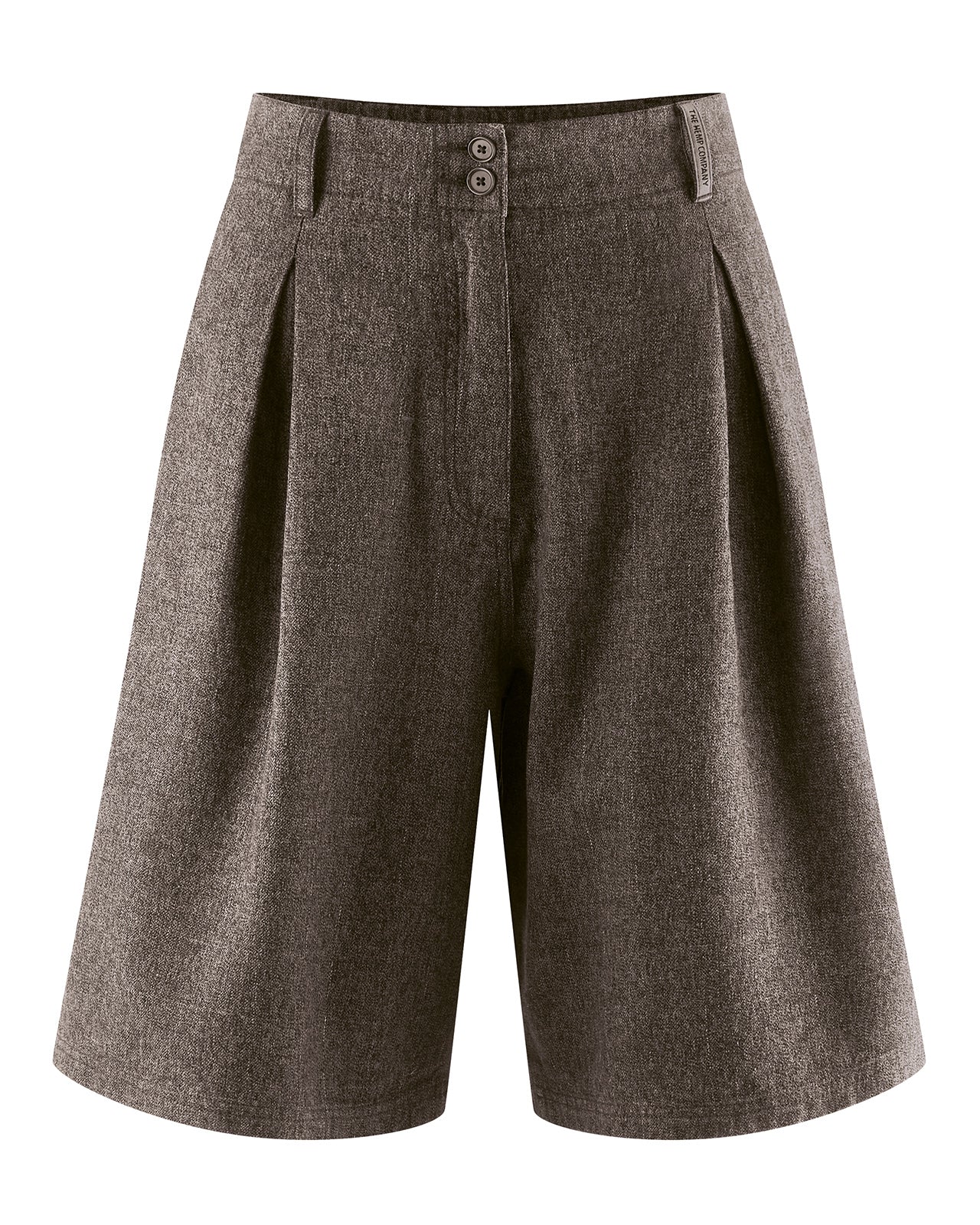 Hempage Damen Bermuda Shorts Twill Hanf Bio Baumwolle