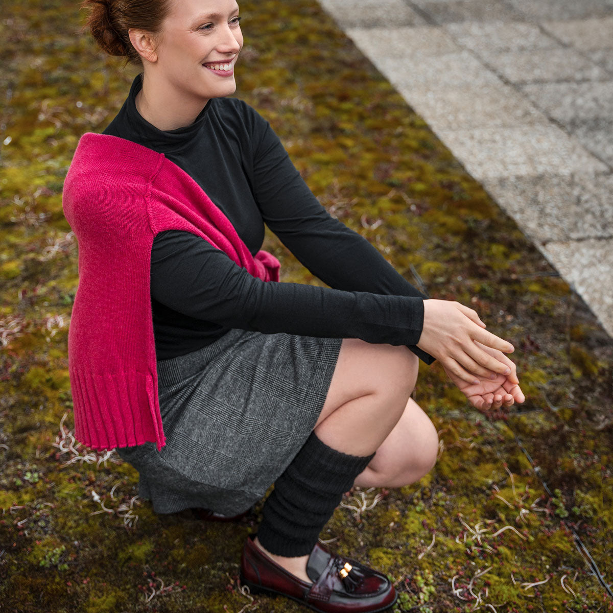 Living Crafts Beinstulpen Bio Baumwolle kbT Wolle