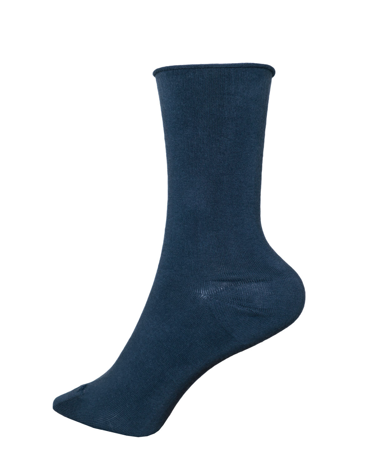 Unisex Socken mit Rollrand Bio Baumwolle Elasthan