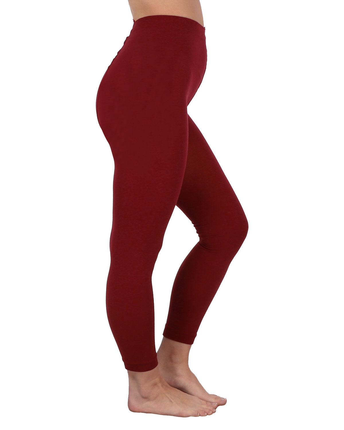 Damen Feinlegging blickdicht Bio Baumwolle mit Elasthan