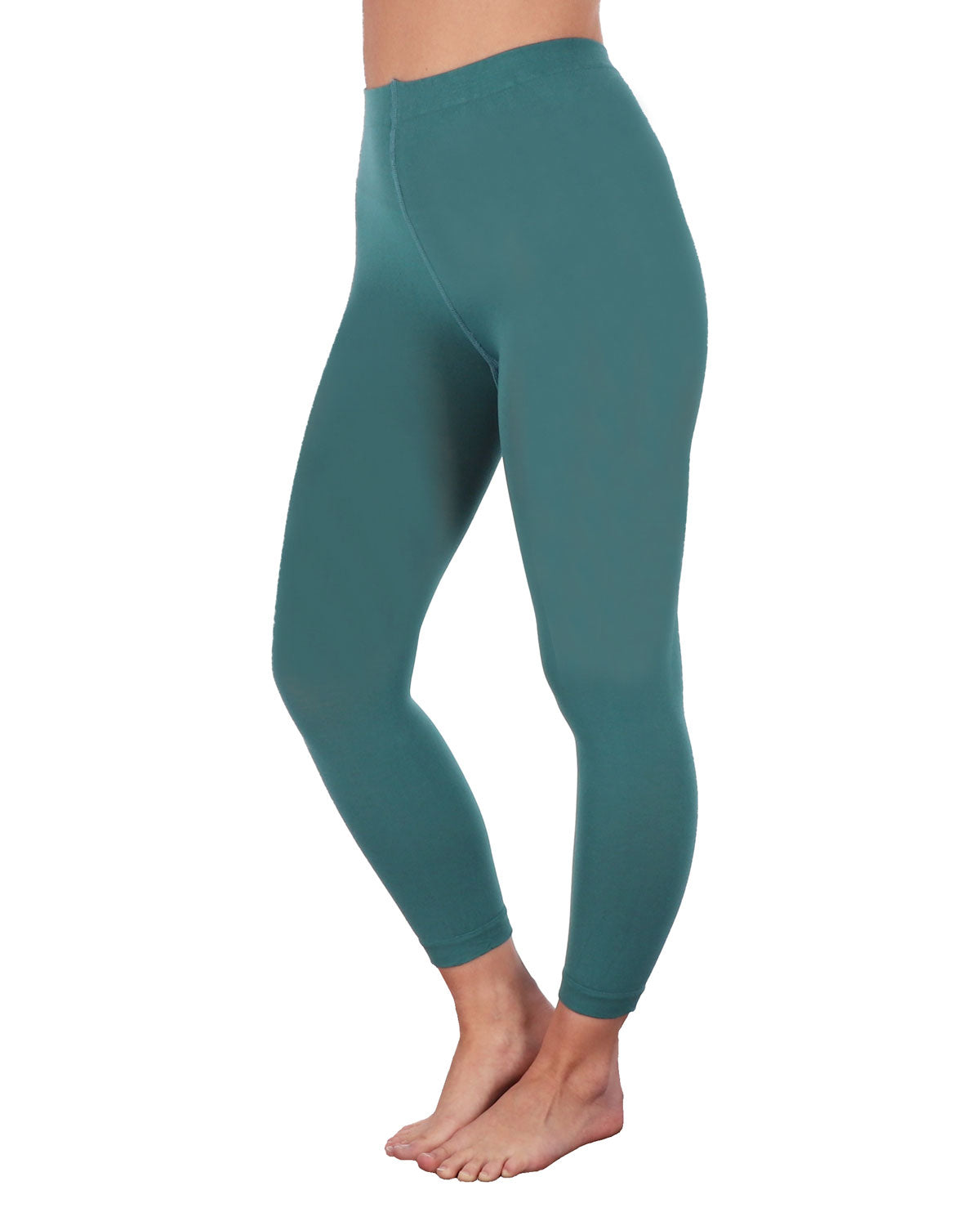 Damen Feinlegging blickdicht Bio Baumwolle mit Elasthan