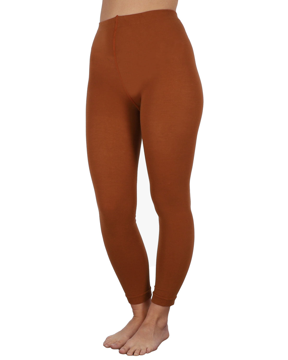 Damen Feinlegging blickdicht Bio Baumwolle mit Elasthan