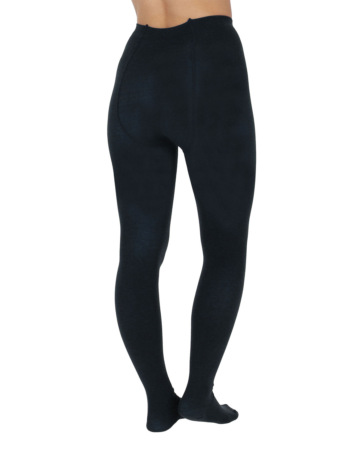 Damen Fein Strumpfhose Blickdicht Bio Baumwolle mit Elasthan