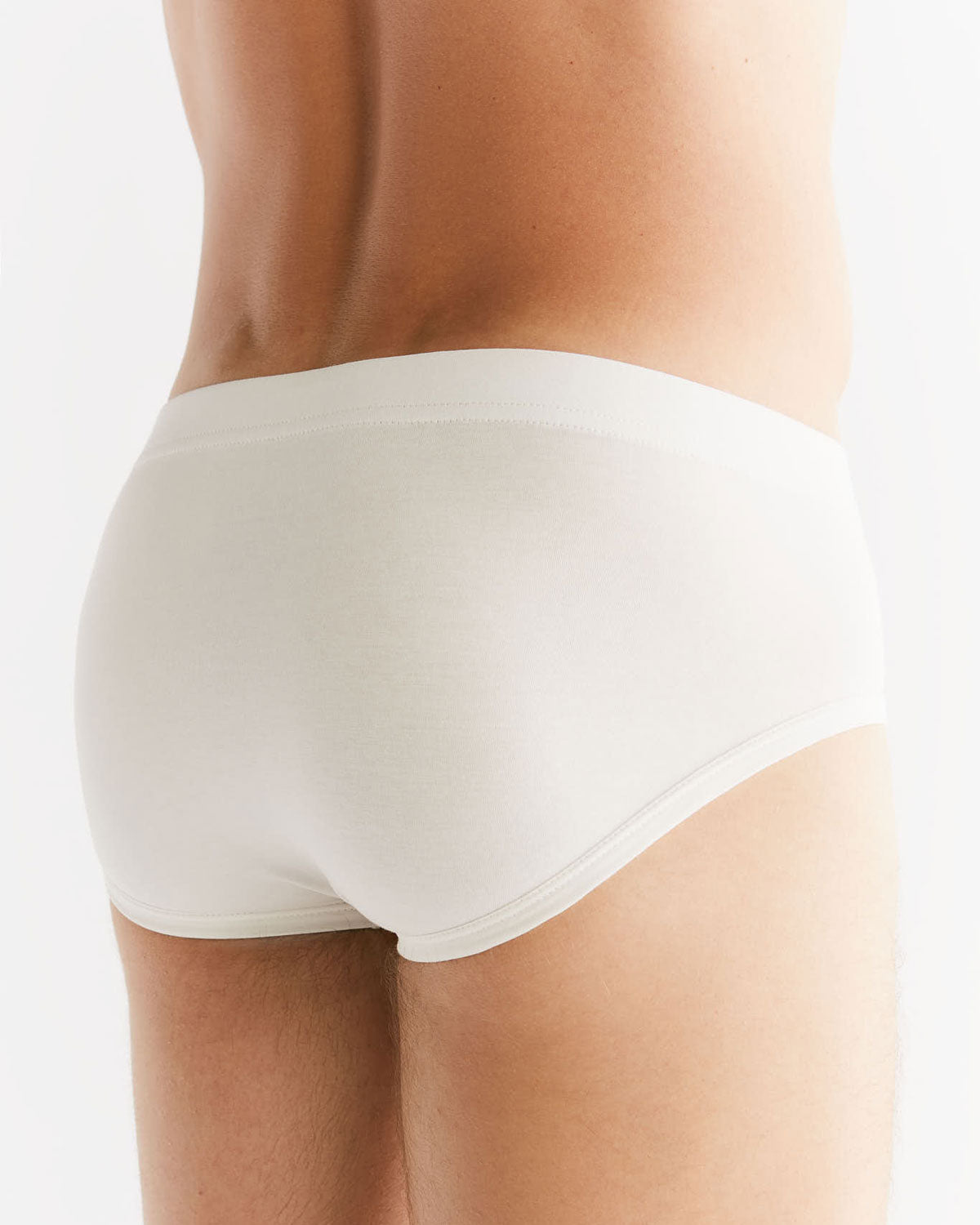 Albero Natur Herren Slip ohne Eingriff Baumwolle (Bio) Elasthan