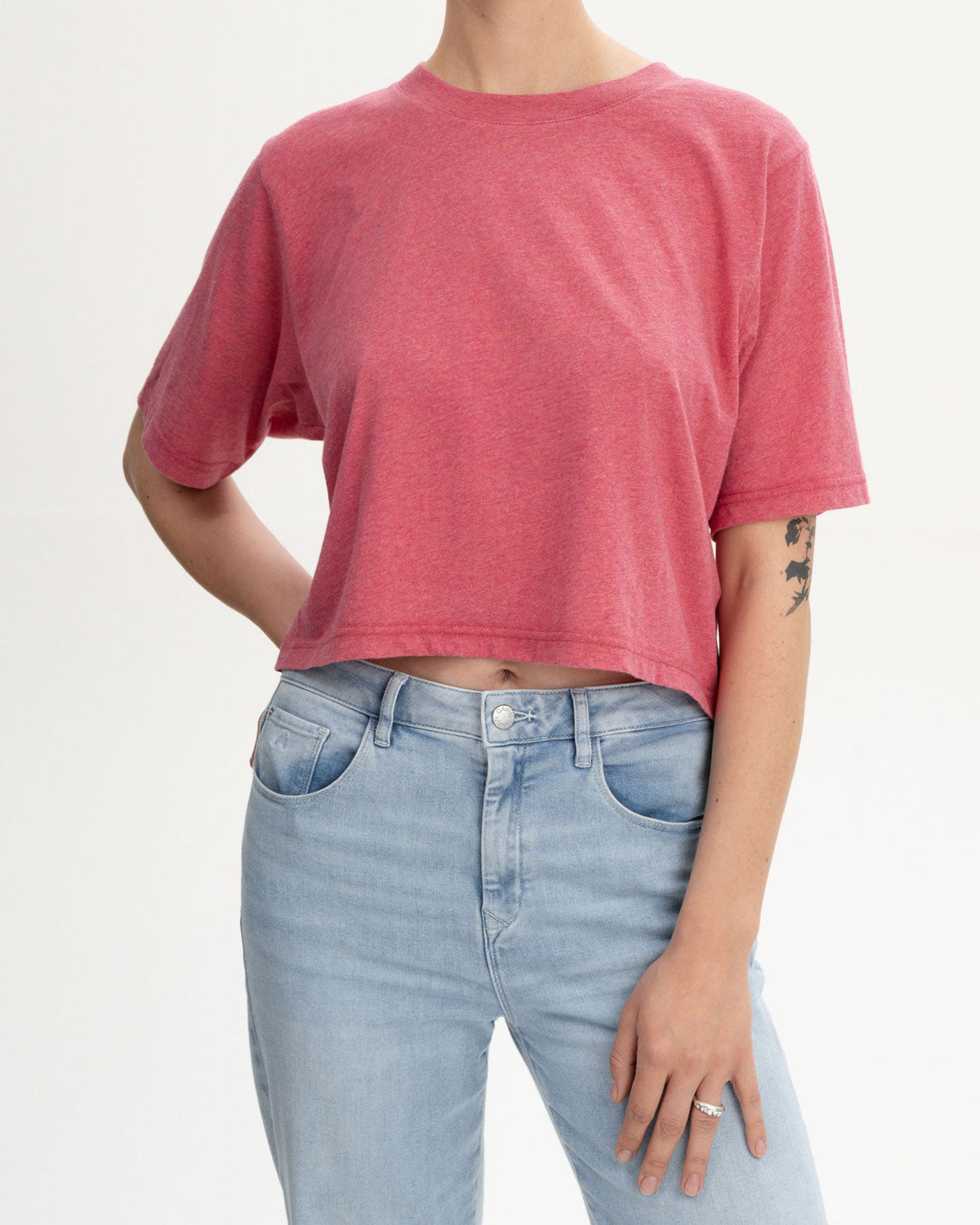 Mela Damen Bio Baumwolle T-Shirt Oversized