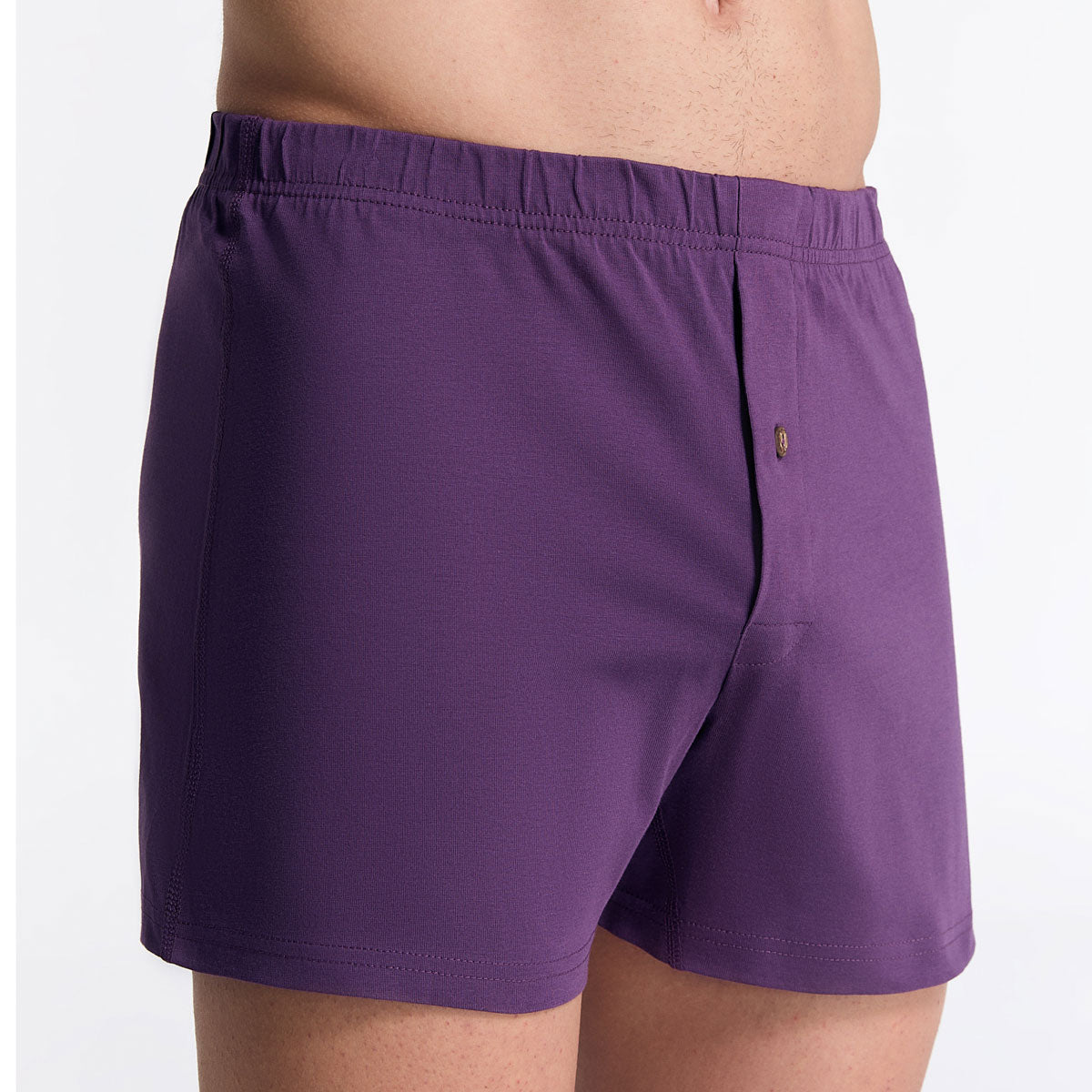Albero Natur Herren klassische Boxershorts Bio Baumwolle
