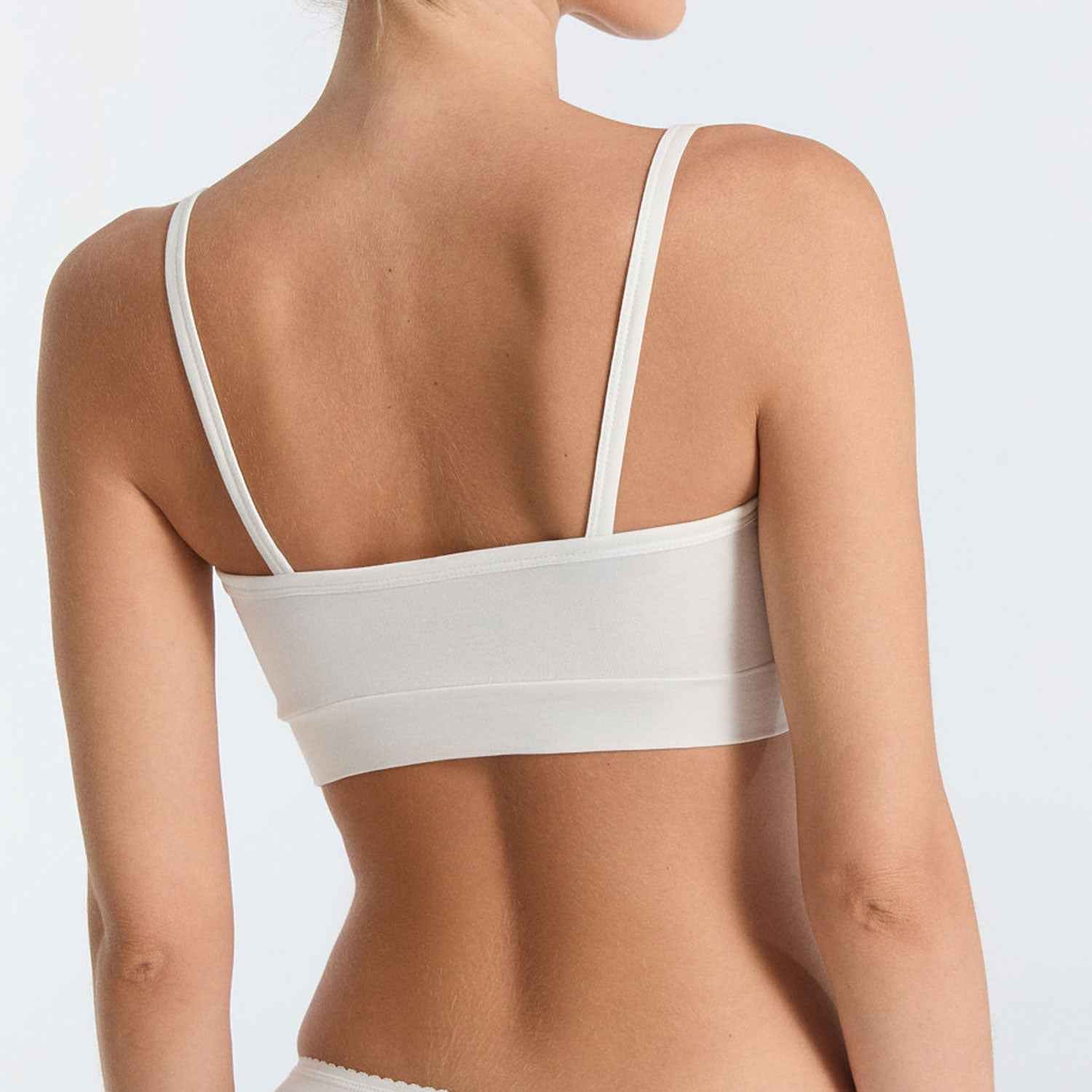 Albero Natur Bustier Bio Baumwolle mit Elasthan