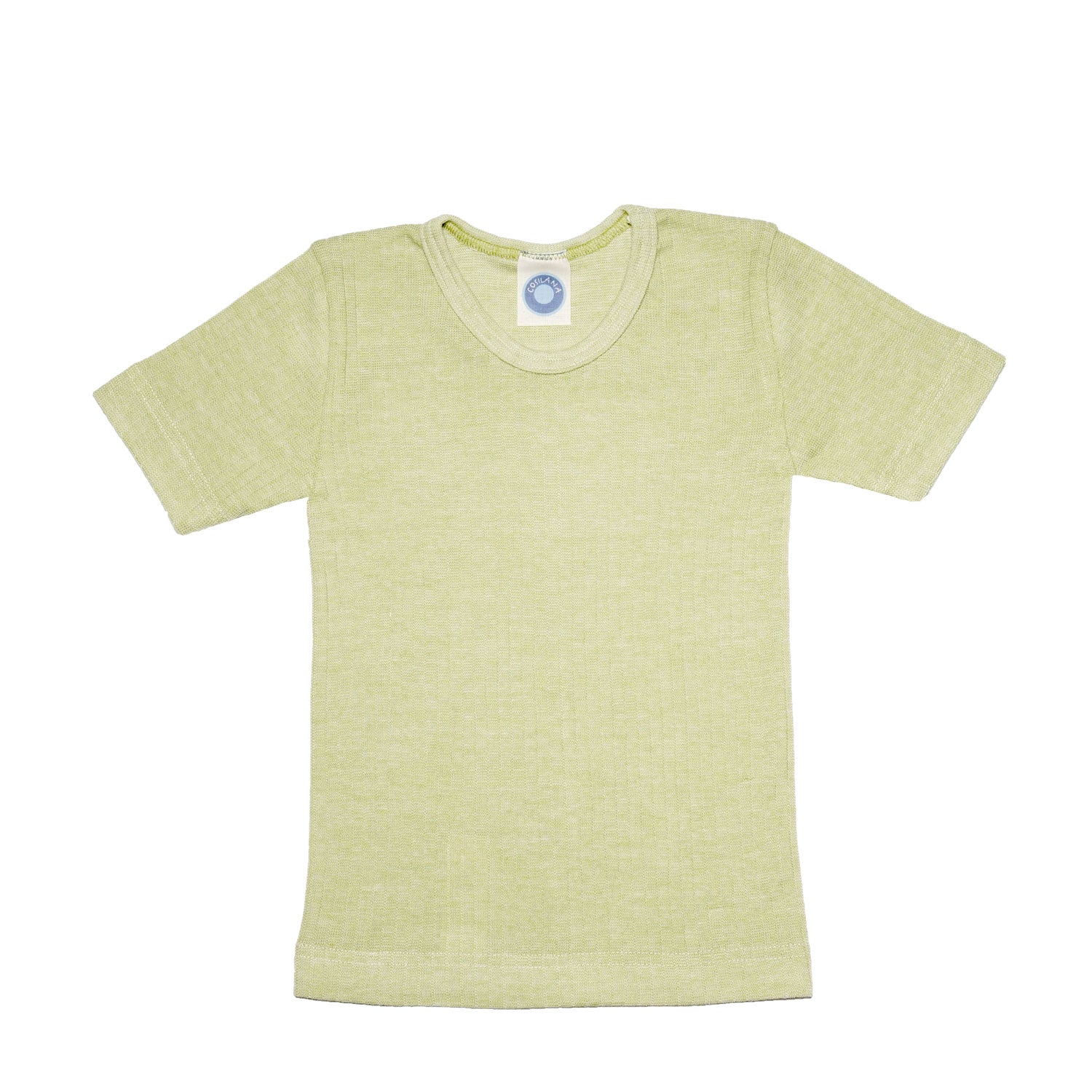 Cosilana Kinder Unterhemd Kurzarm Bio Baumwolle kbT Wolle Seide