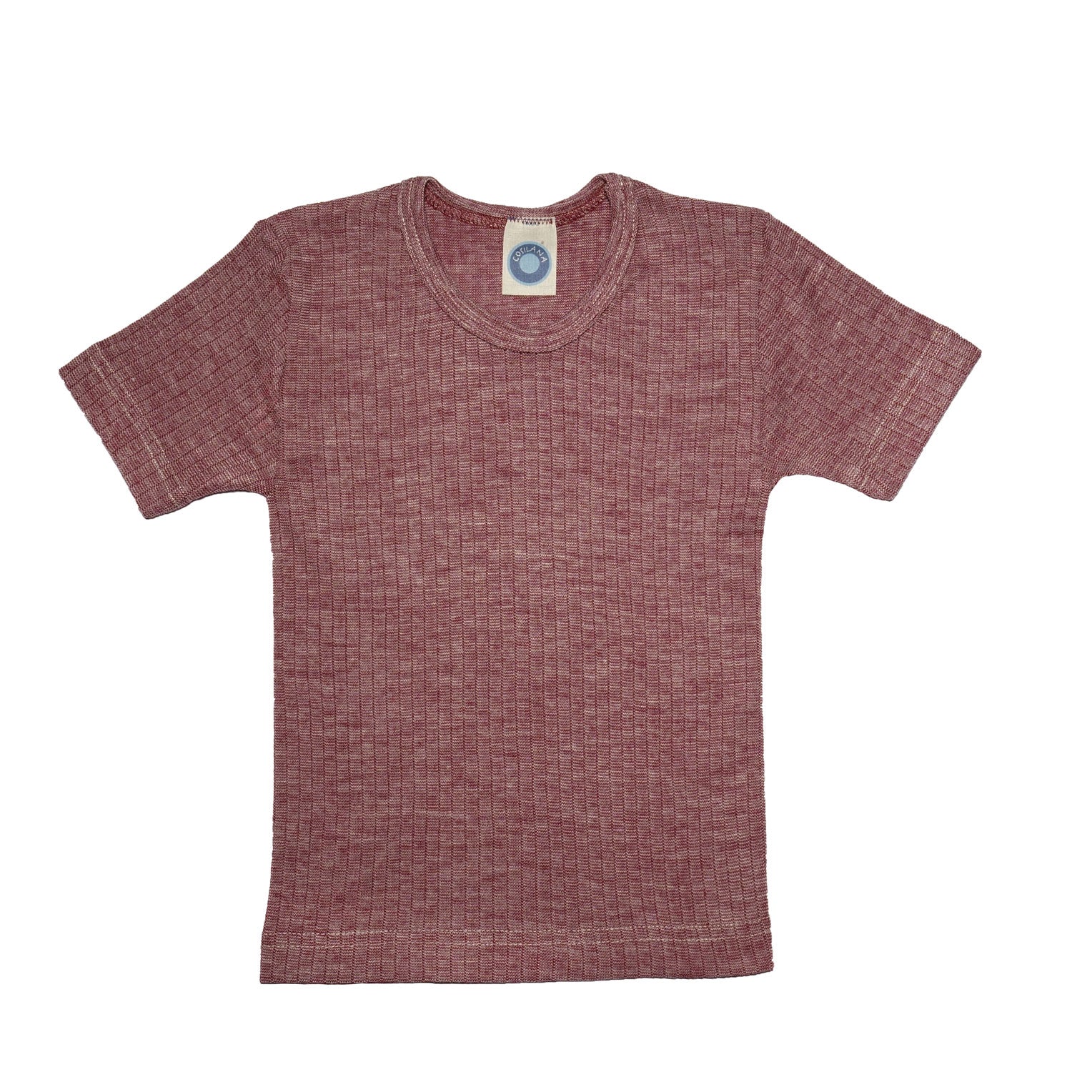 Cosilana Kinder Unterhemd Kurzarm Bio Baumwolle kbT Wolle Seide