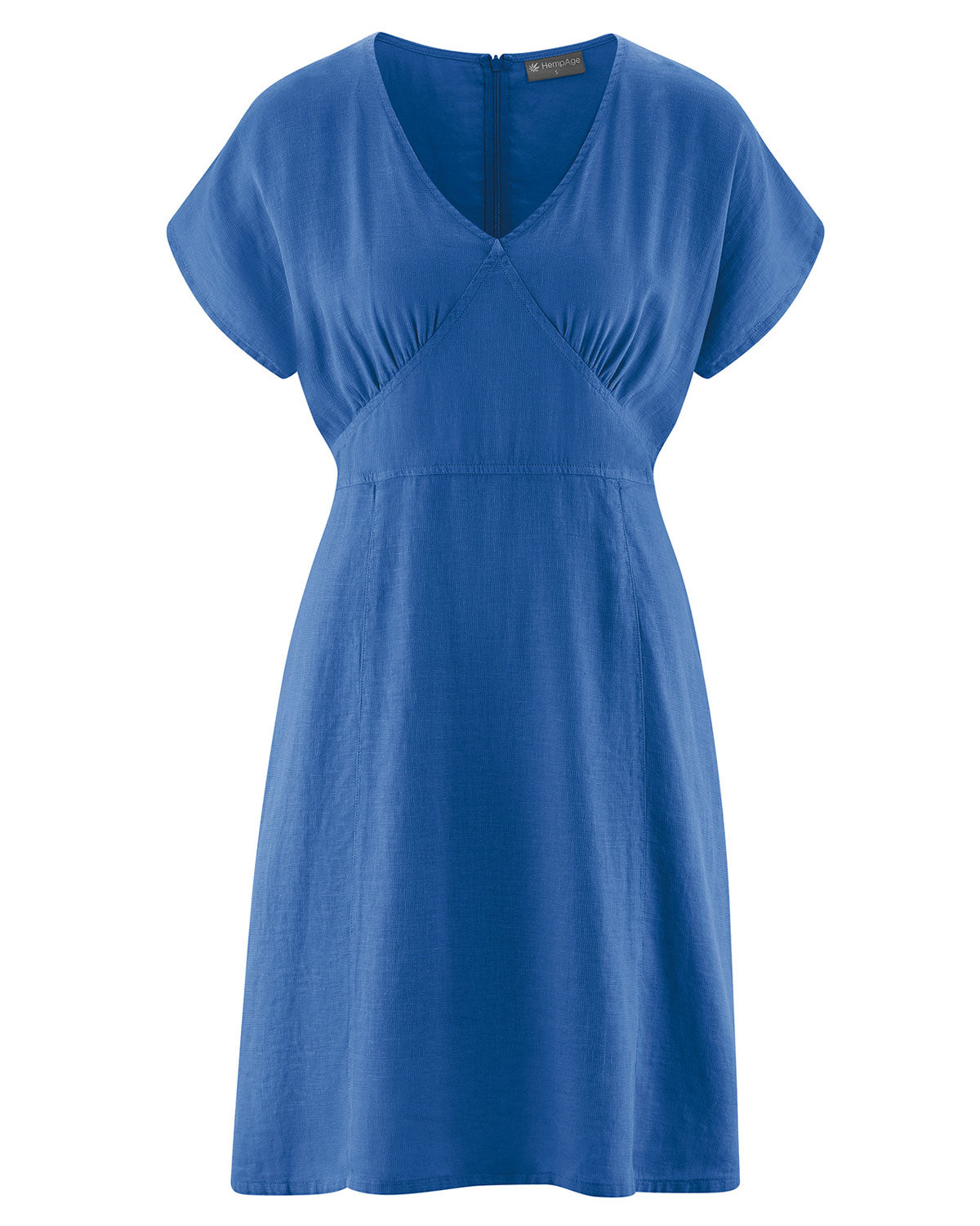Hempage Damen Jersey Sommer Kleid Hanf Bio Baumwolle Elasthan