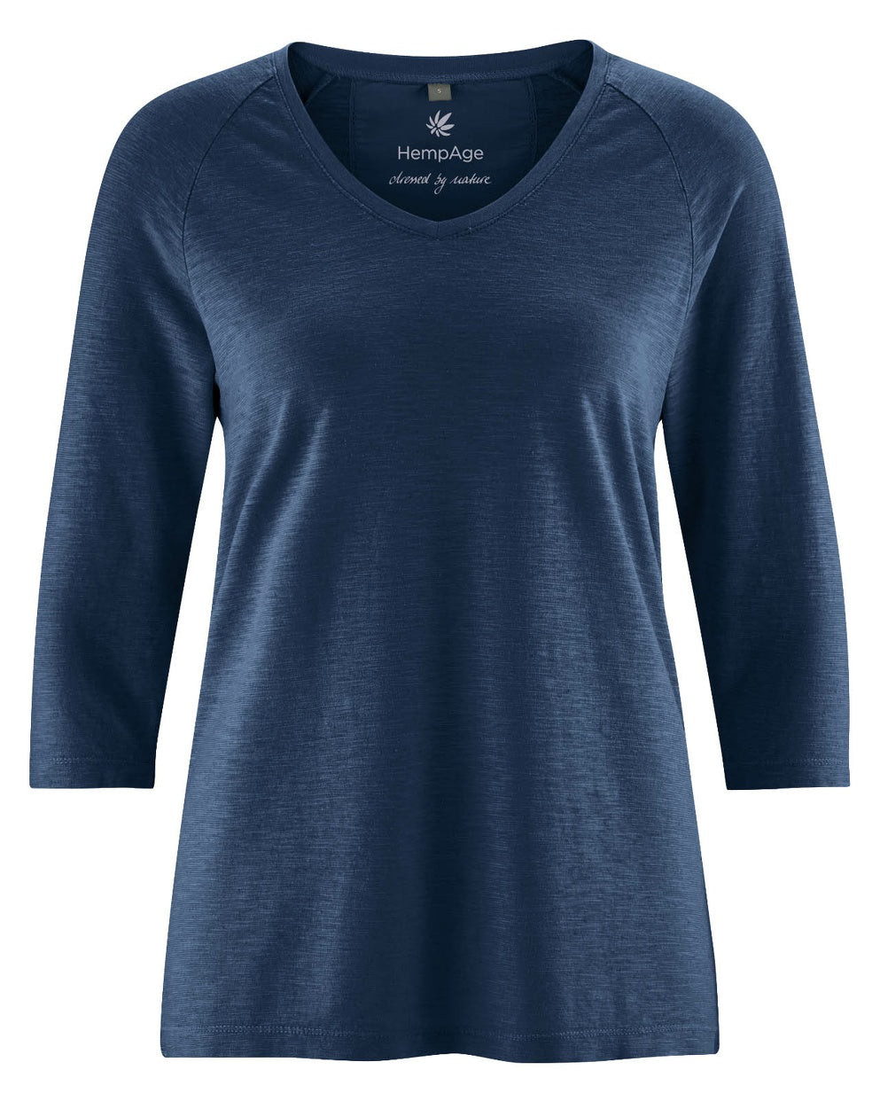 Hempage Damen Raglan T-Shirt Hanf Bio Baumwolle