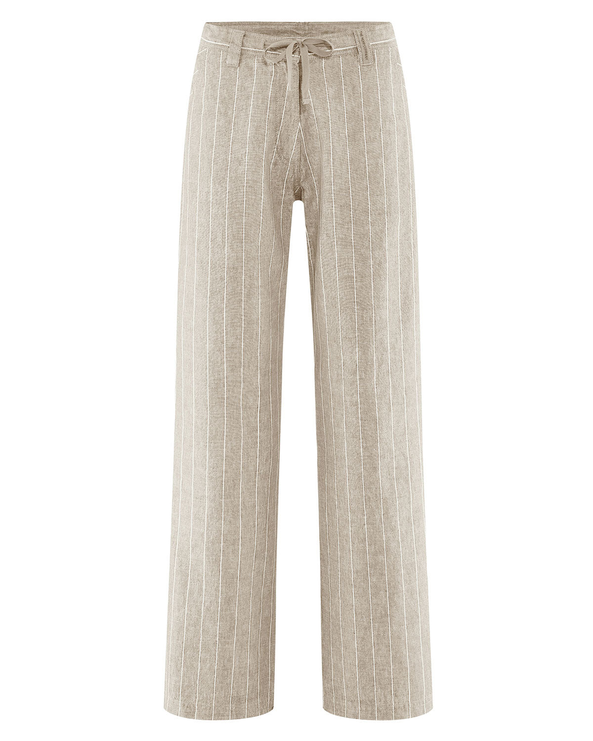 Hempage Damen Sommer Hose Geringelt Hanf Bio Baumwolle