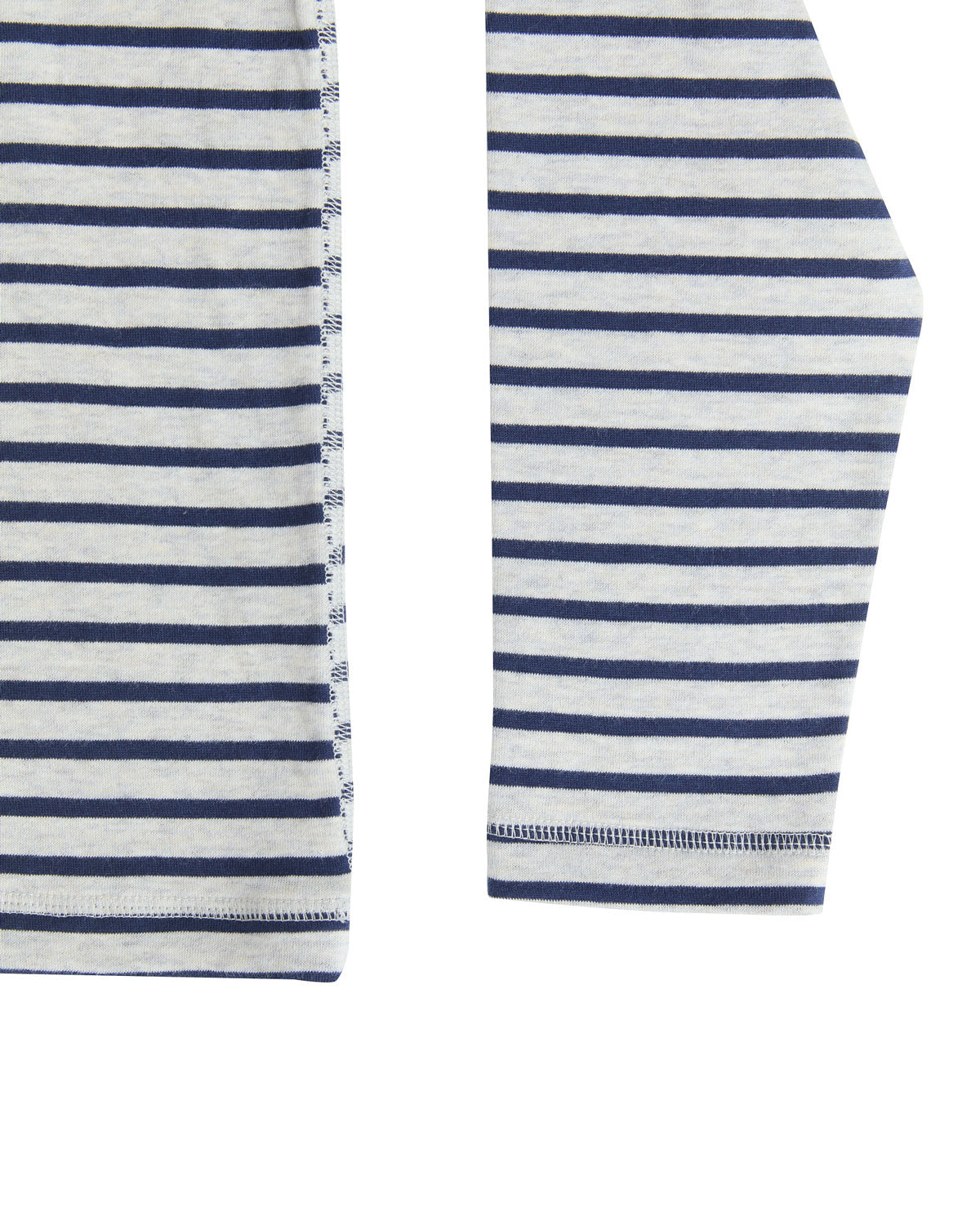 Damen Wende Shirt Langarm U-Boot Auschnitt Bio Baumwolle