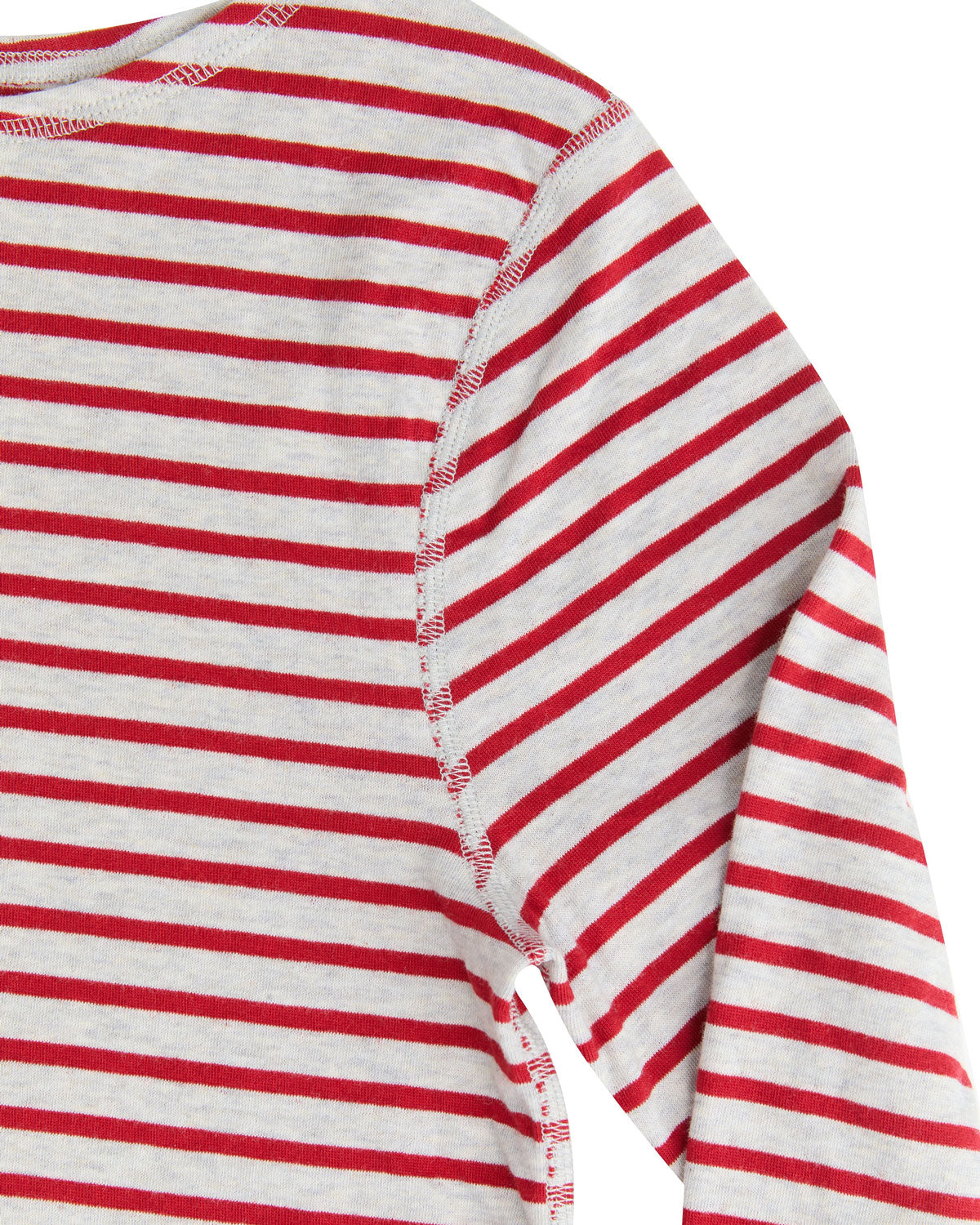 Damen Wende Shirt Langarm U-Boot Auschnitt Bio Baumwolle