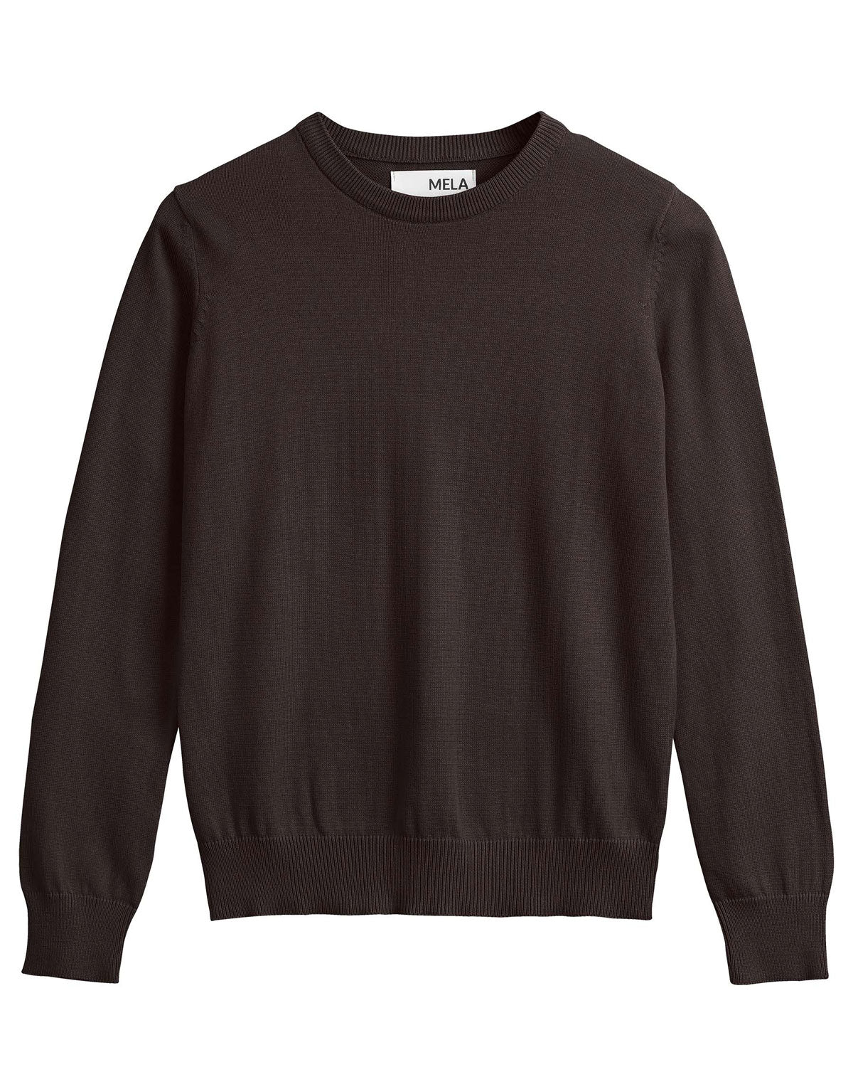 Mela Damen Leichter Feinstrick Pullover Bio Baumwolle