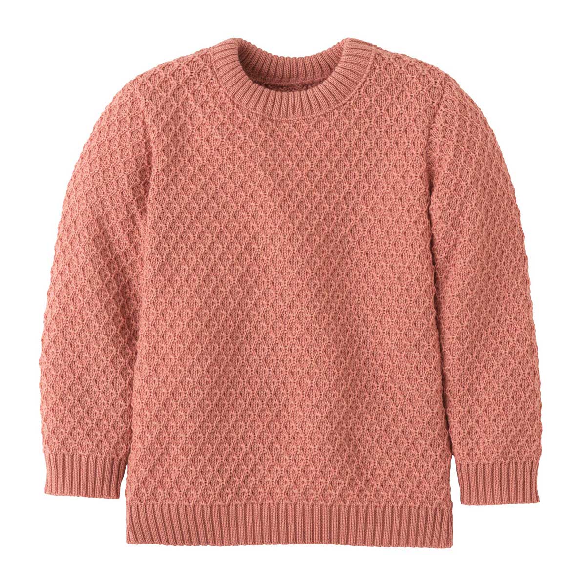 Disana Kinder Aran Pullover kbT-Merinowolle