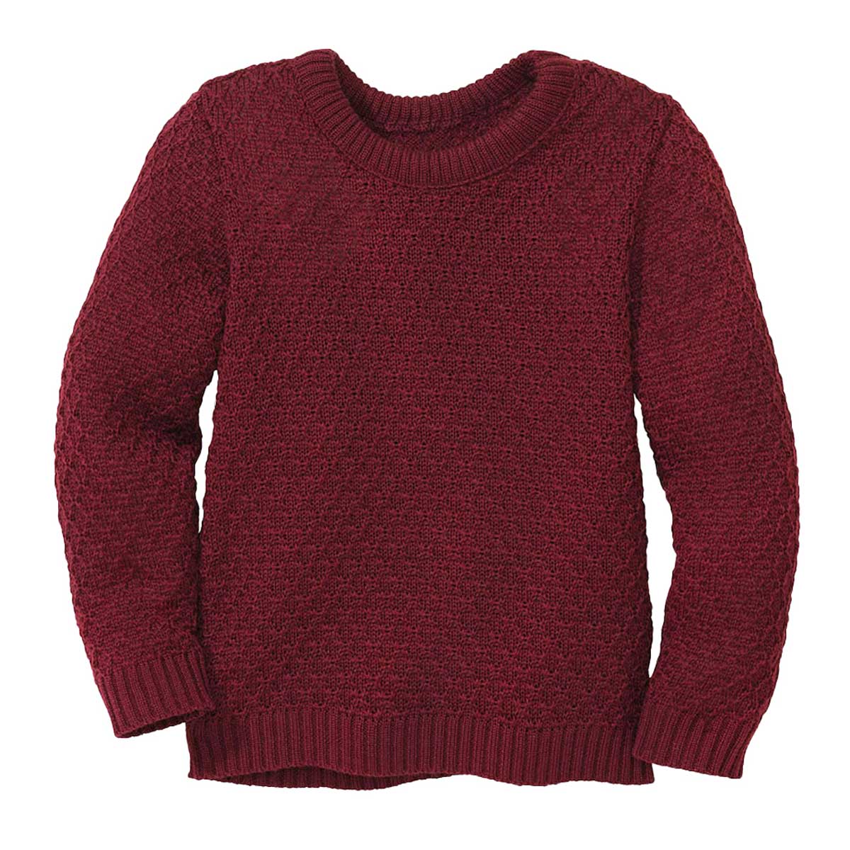 Disana Kinder Aran Pullover kbT-Merinowolle