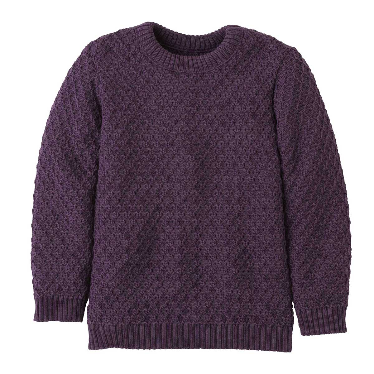 Disana Kinder Aran Pullover kbT-Merinowolle