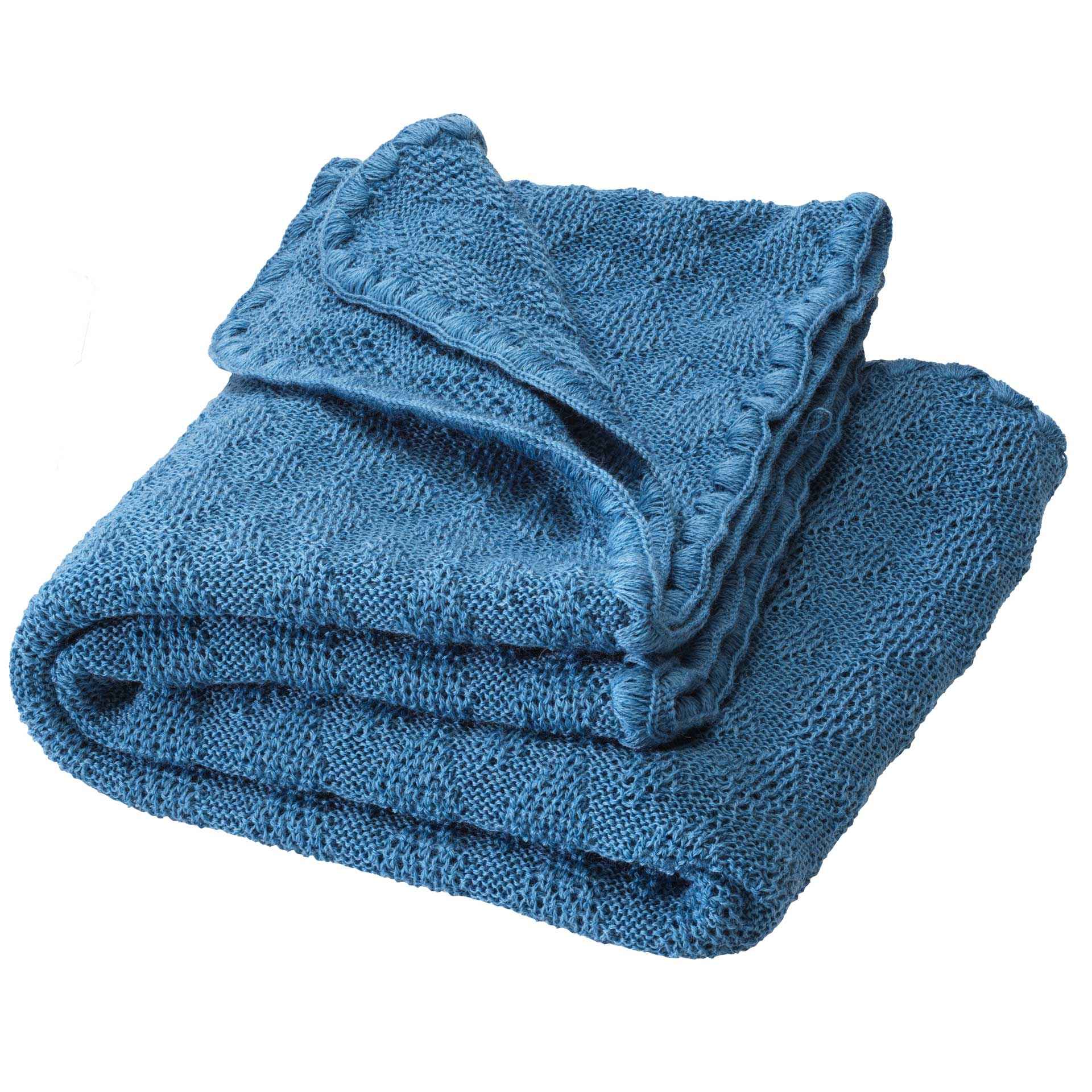Disana Woll-Babydecke Ajour Strickdecke kbT Wolle