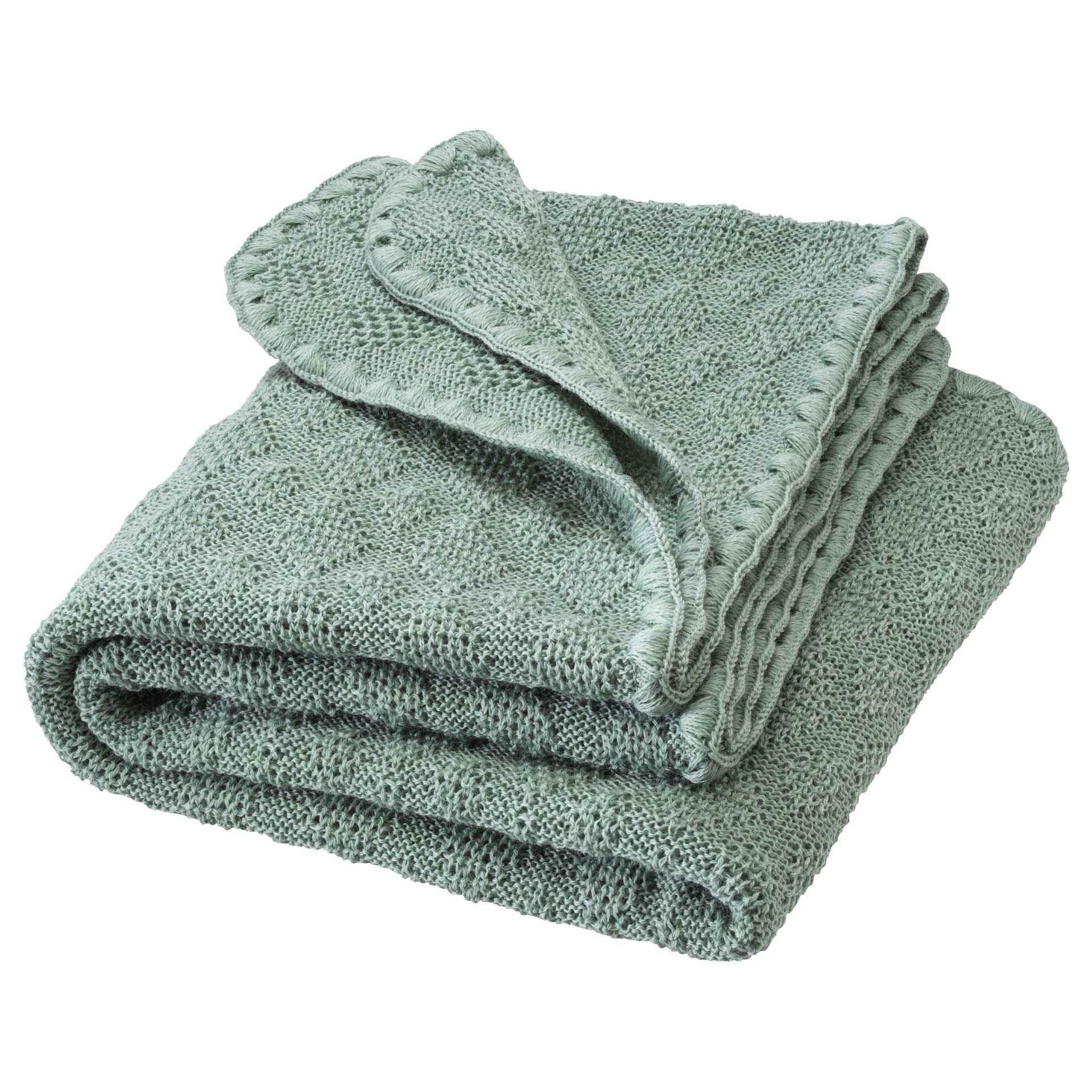 Disana Woll-Babydecke Ajour Strickdecke kbT Wolle