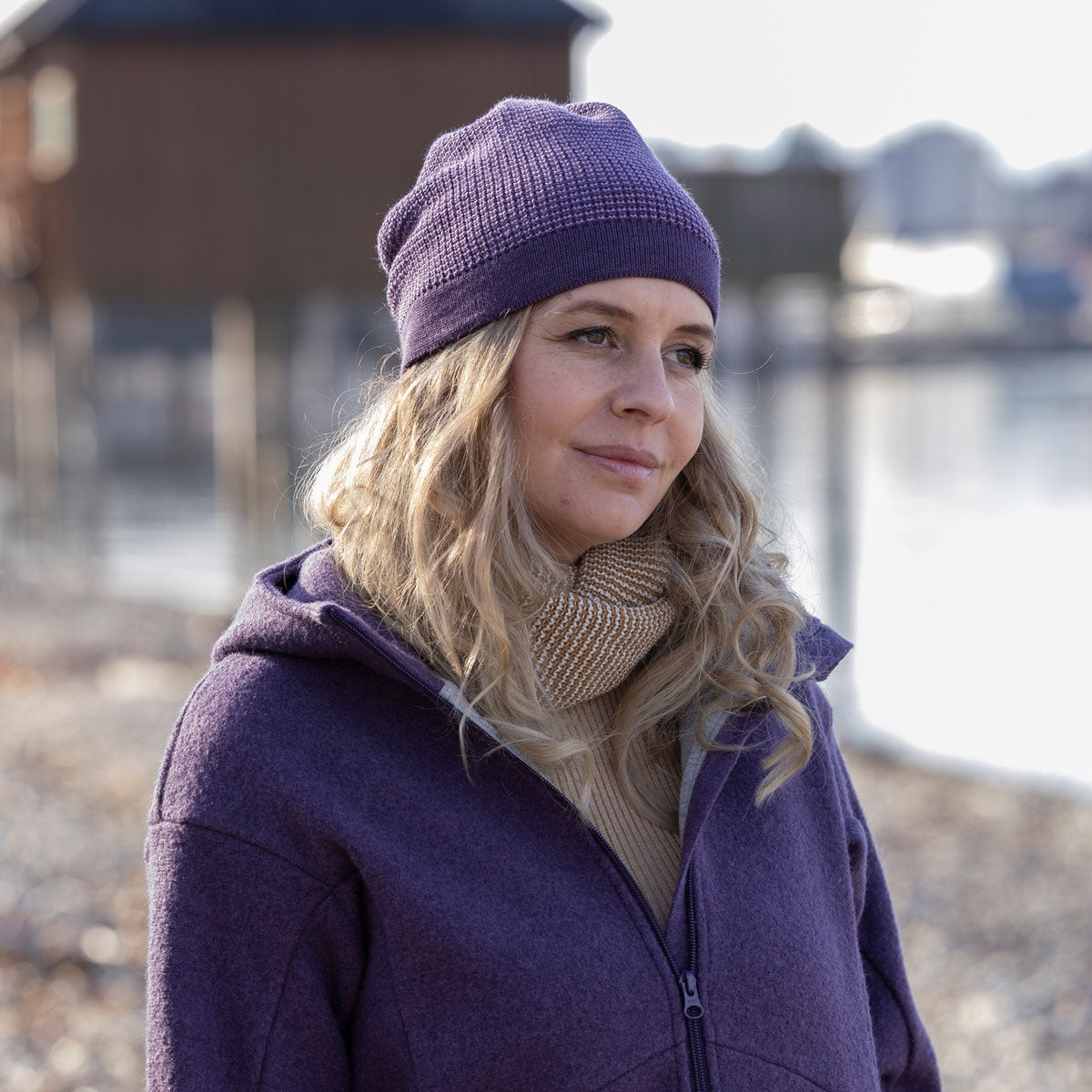 Disana Beanie Mütze Schurwolle kbT-Merinowolle