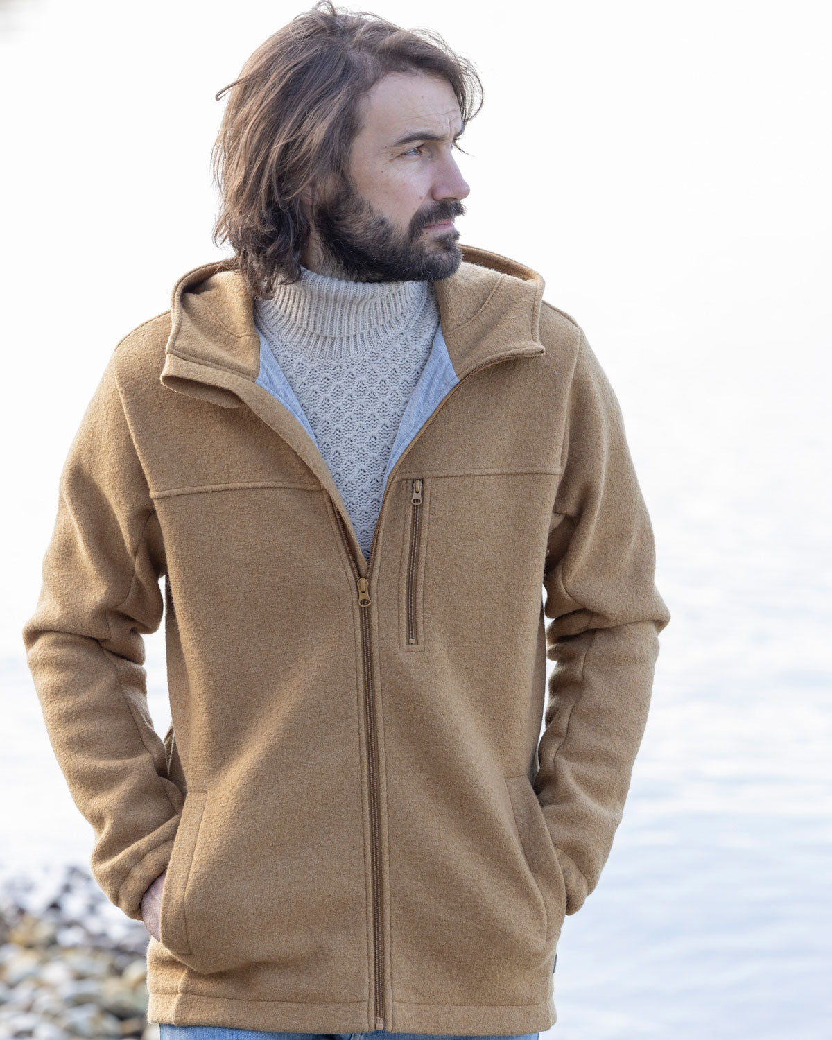 Disana Herren Walk Jacke kbT Schurwolle