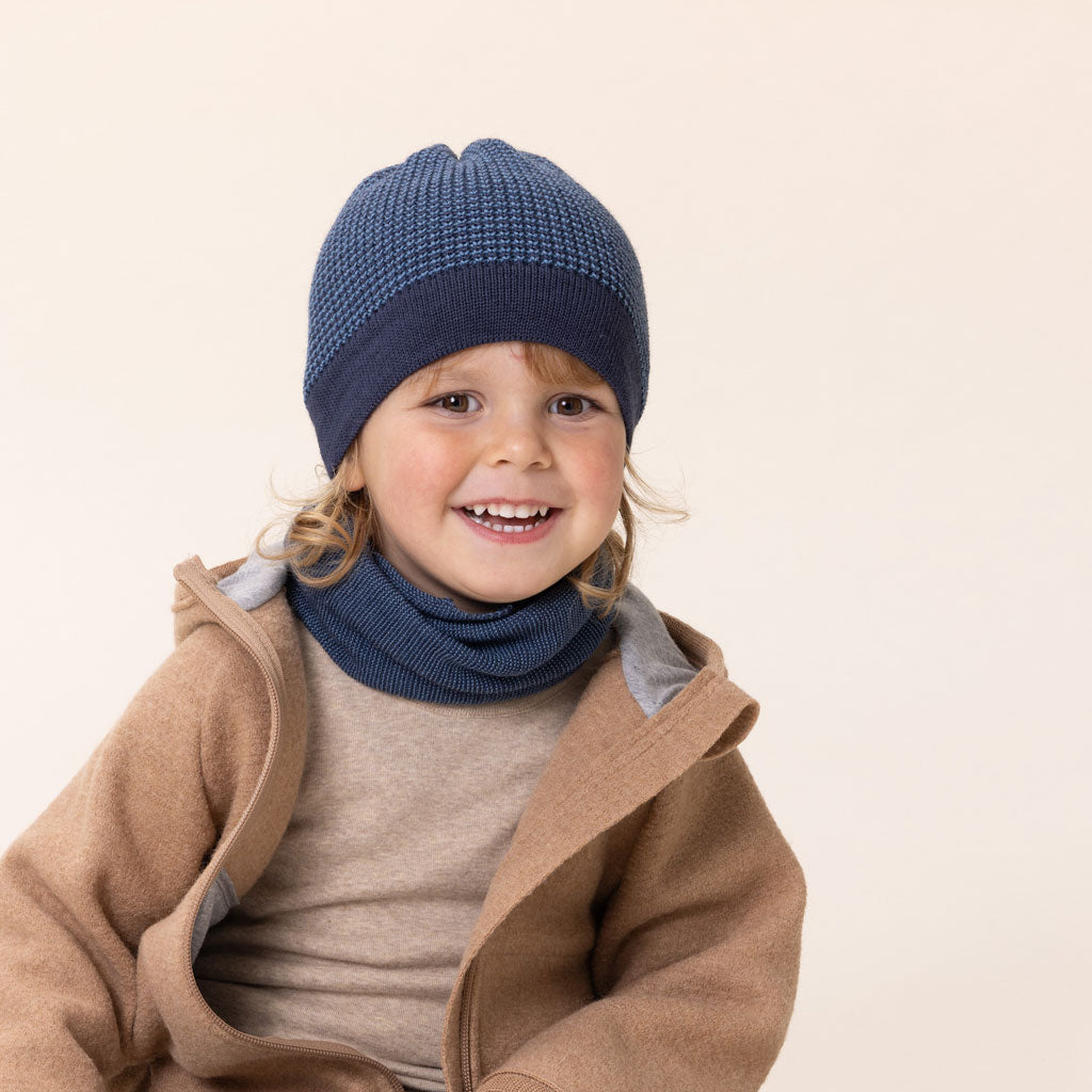 Disana Beanie Mütze Schurwolle kbT-Merinowolle