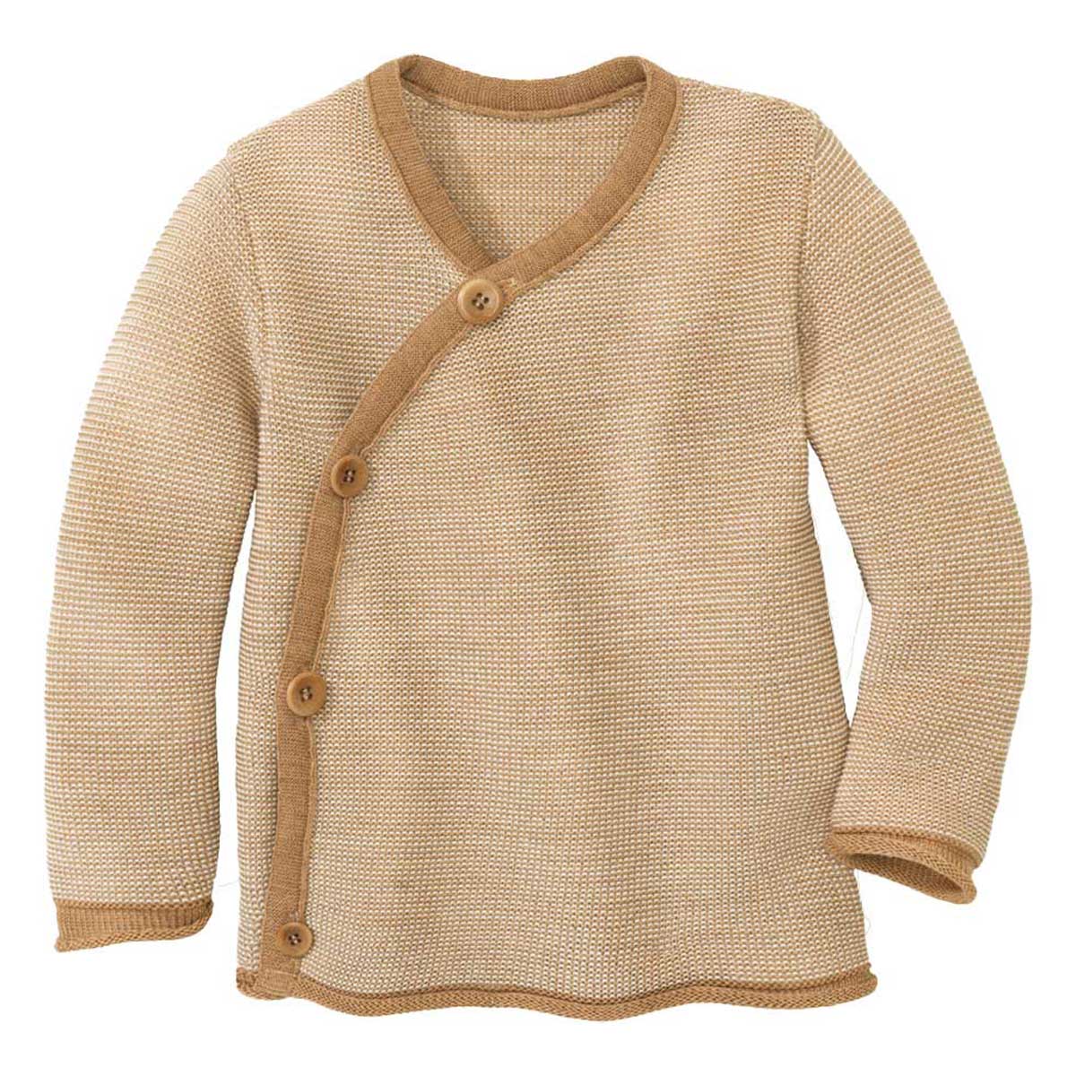 Disana Baby Melange-Jacke Schurwolle kbT-Merino