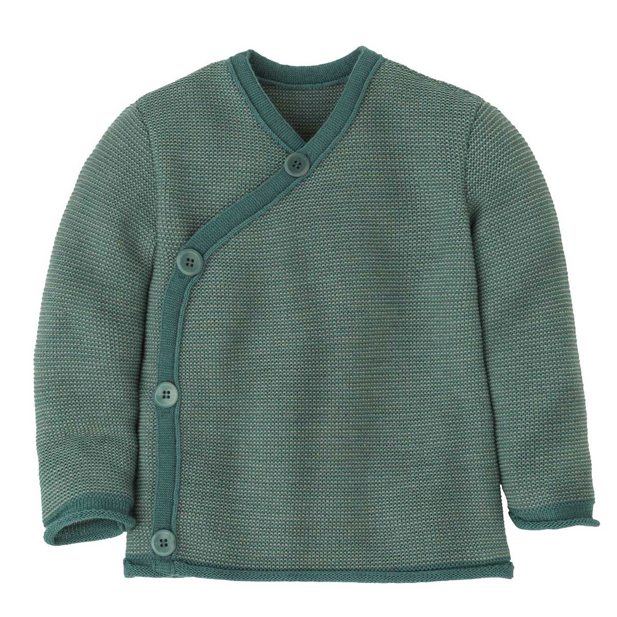 Disana Baby Melange-Jacke Schurwolle kbT-Merino