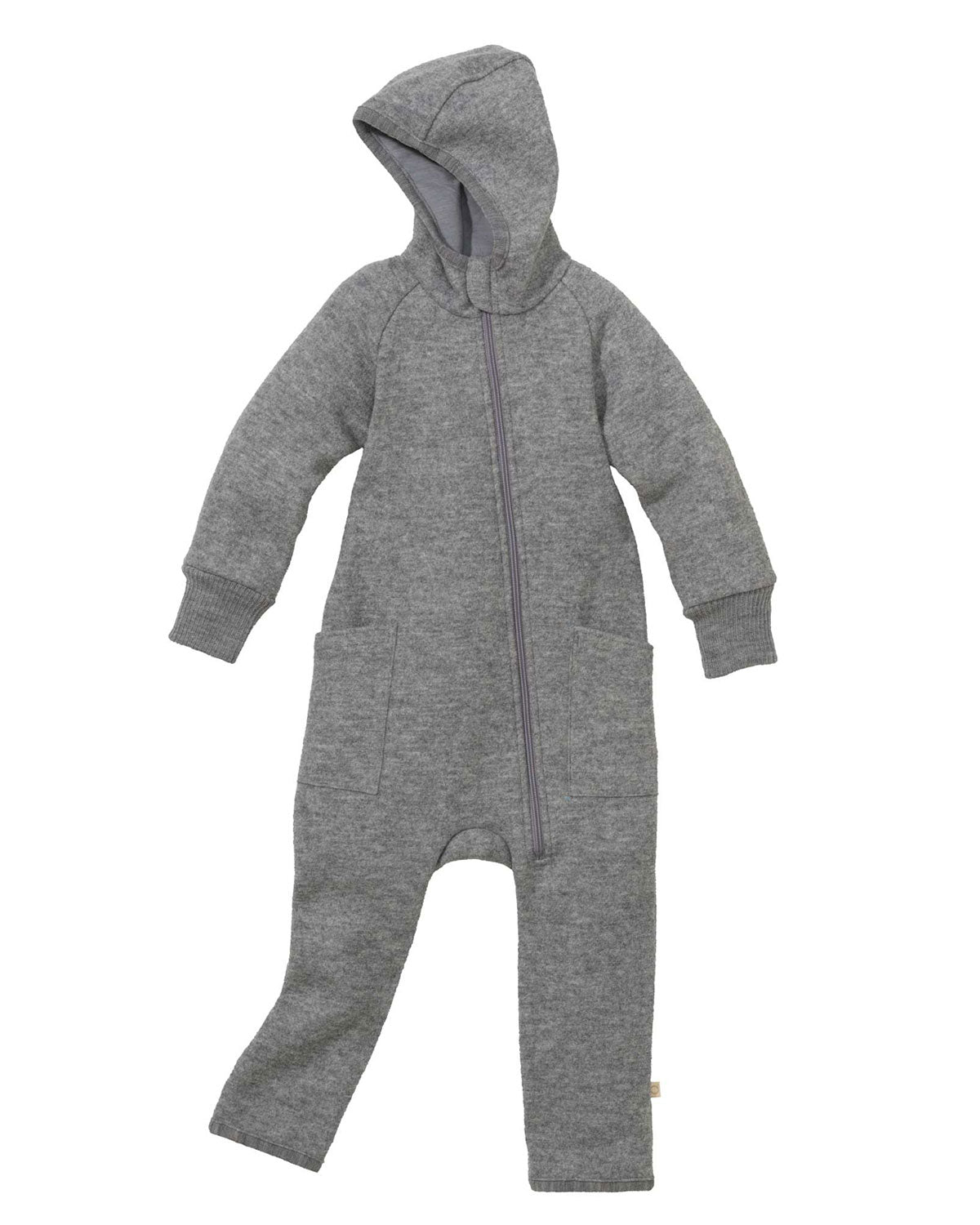 Disana Baby Walk Zipp Overall kbT-Merinowolle