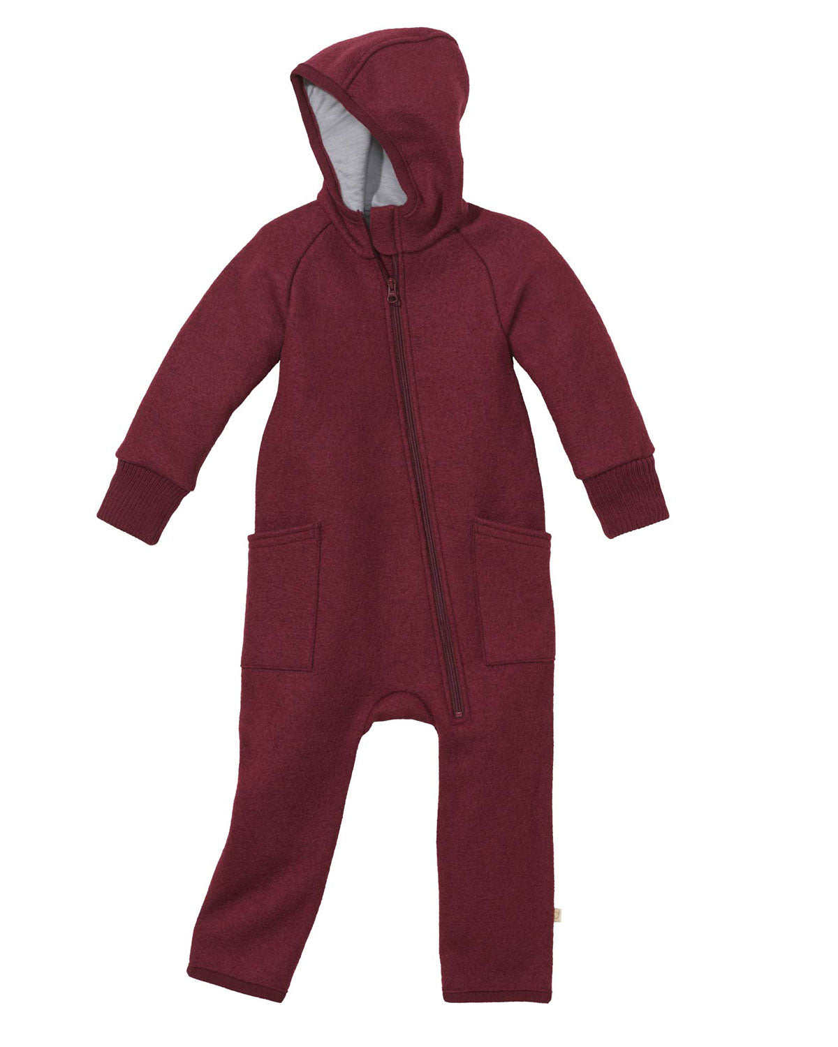 Disana Baby Walk Zipp Overall kbT-Merinowolle