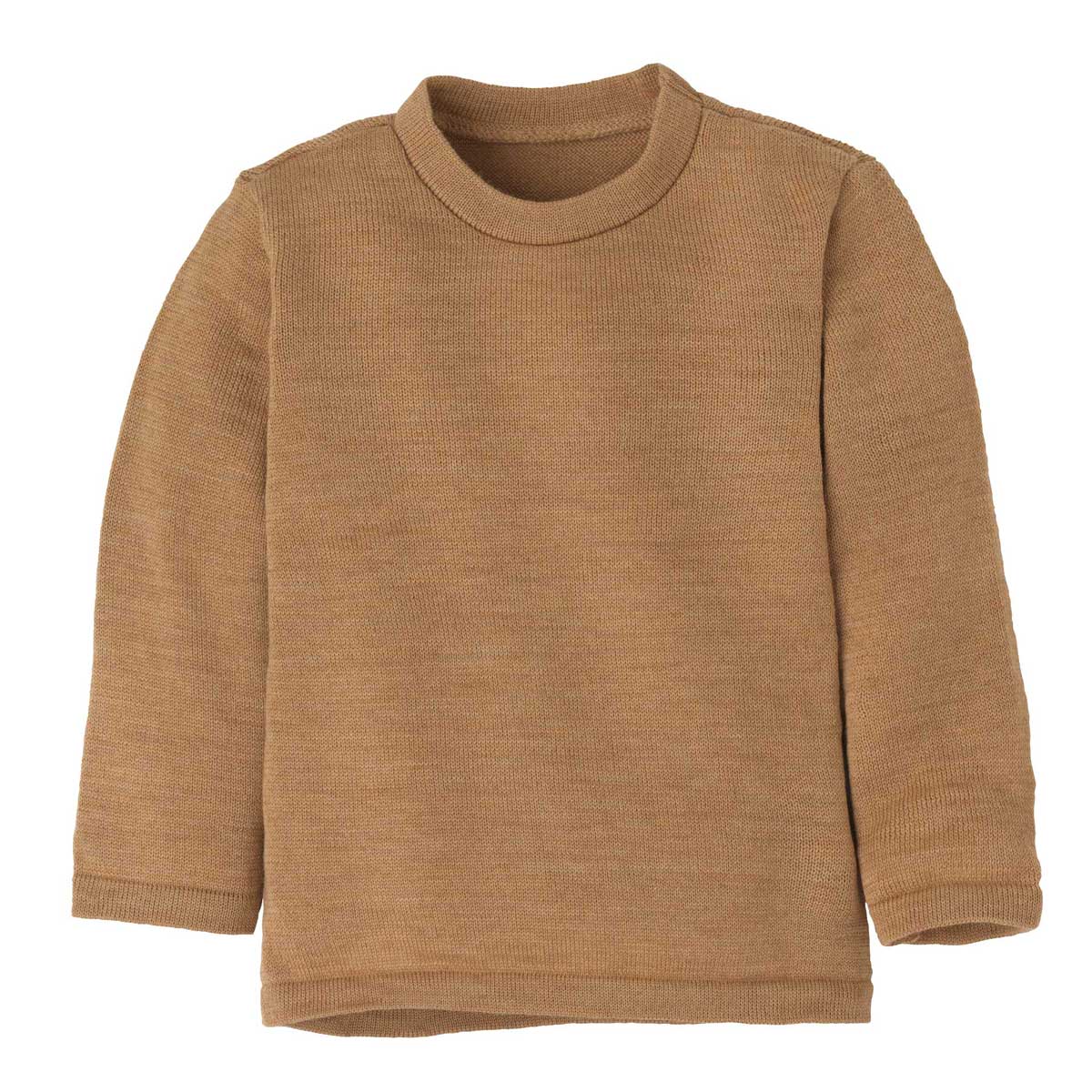 disana Kinder Strick-Pullover Uni kbT-Merinowolle
