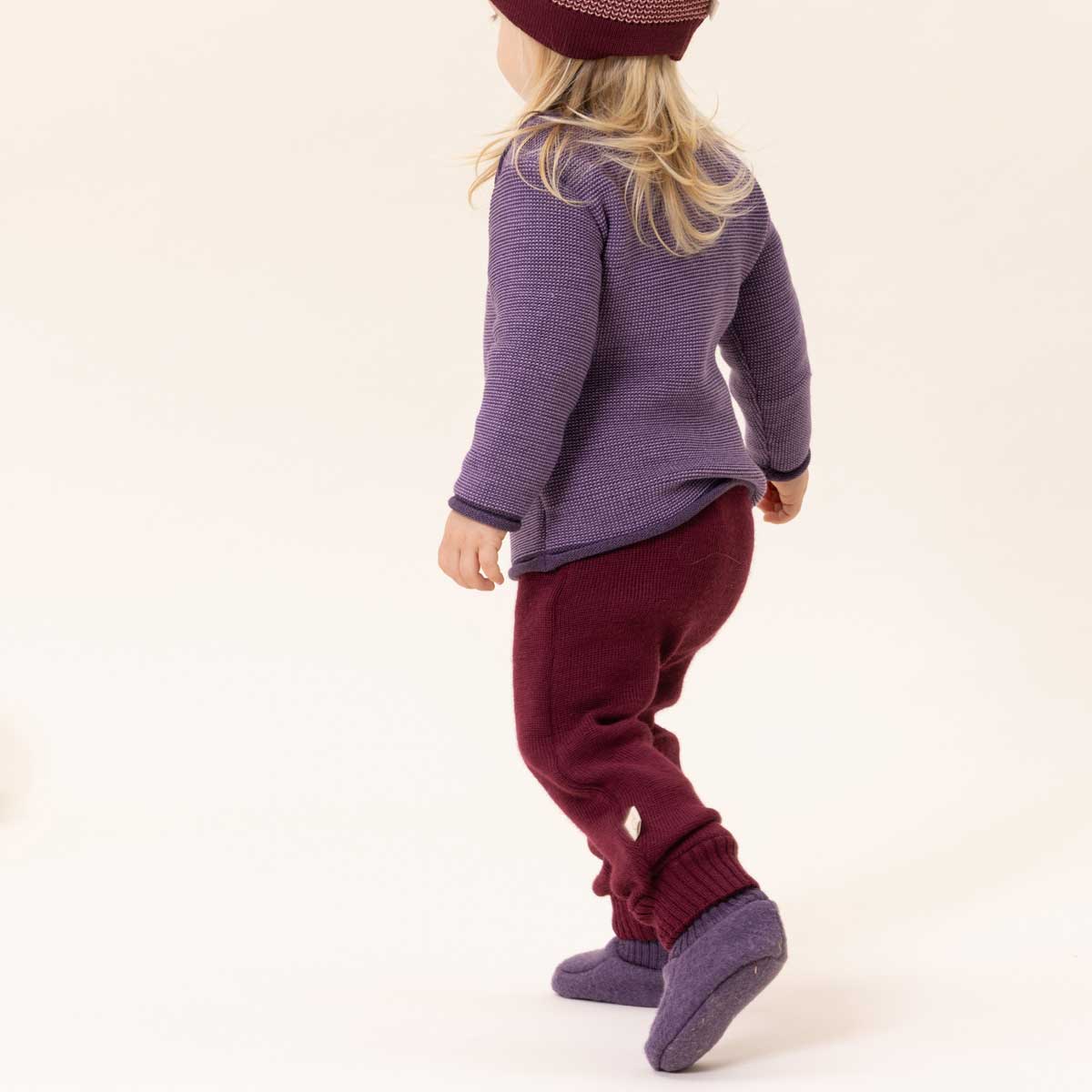 Disana Trägerhose Schurwolle kbT-Merino Strick