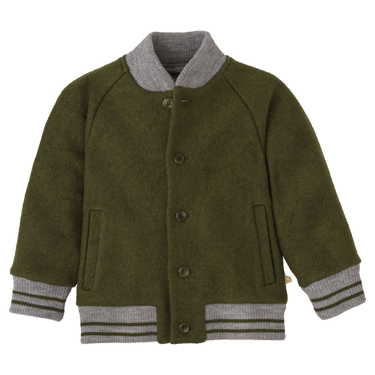 Disana Kleinkinder Walk-College-Jacke kbT-Merino Schurwolle