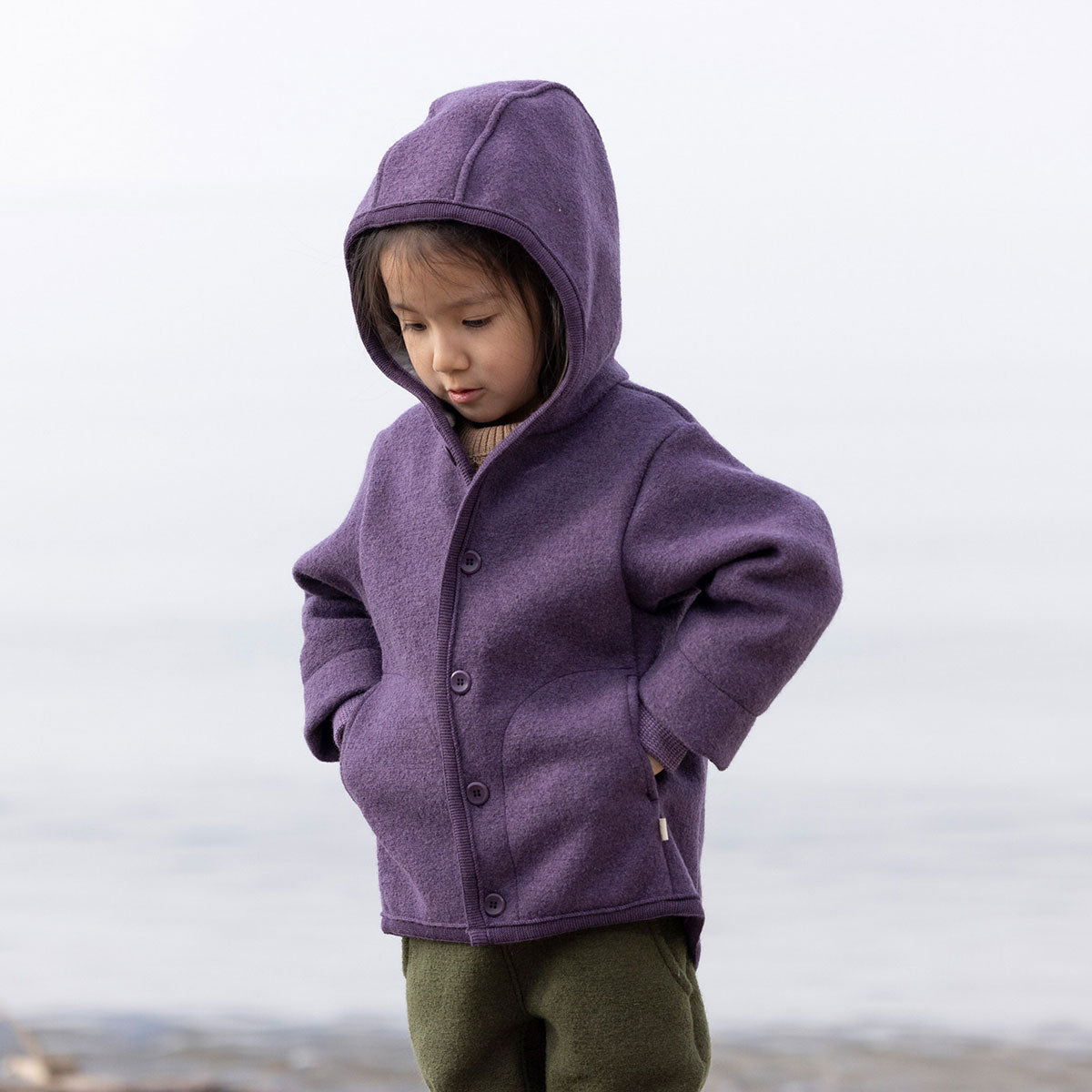 Disana Kleinkinder Walk-Jacke kbT-Merino Schurwolle
