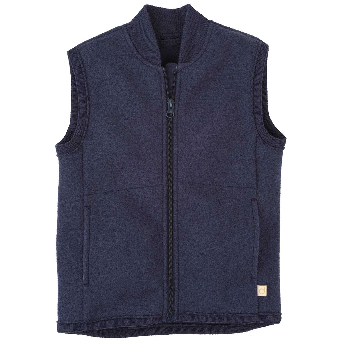 Disana Kinder Zipper-Weste kbT-Merinowolle