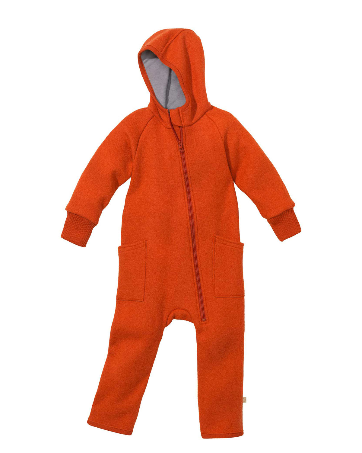 Disana Baby Walk Zipp Overall kbT-Merinowolle