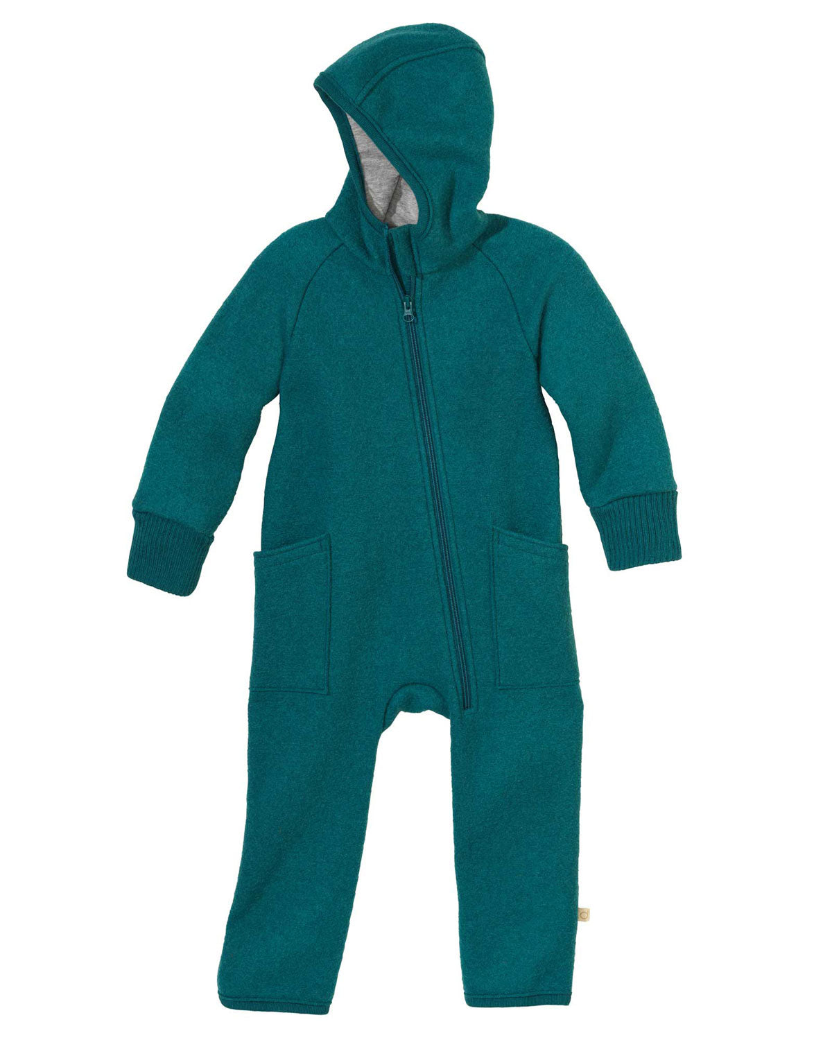 Disana Baby Walk Zipp Overall kbT-Merinowolle